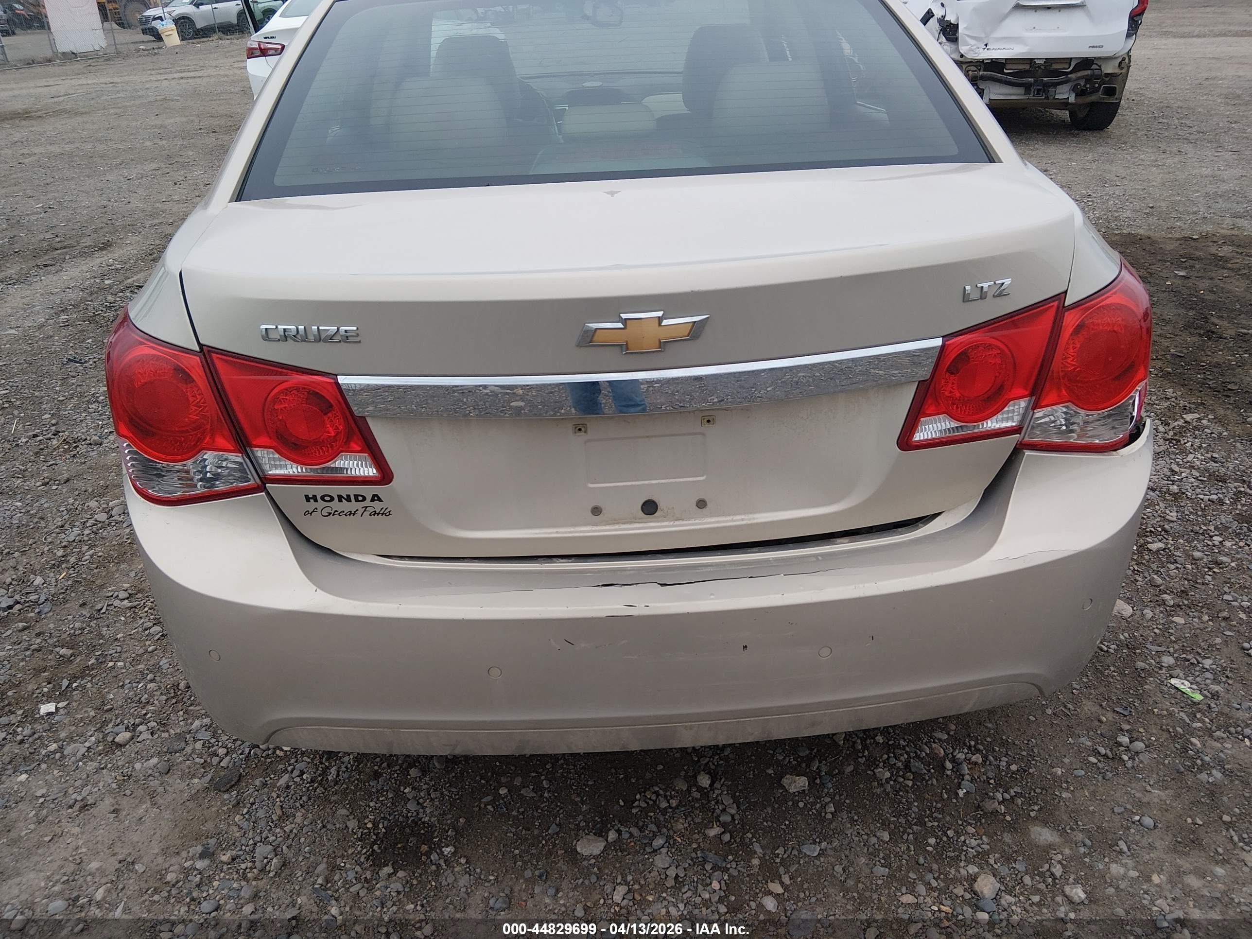 2011 Chevrolet Cruze Ltz Золотой vin: 1G1PH5S9XB7103977