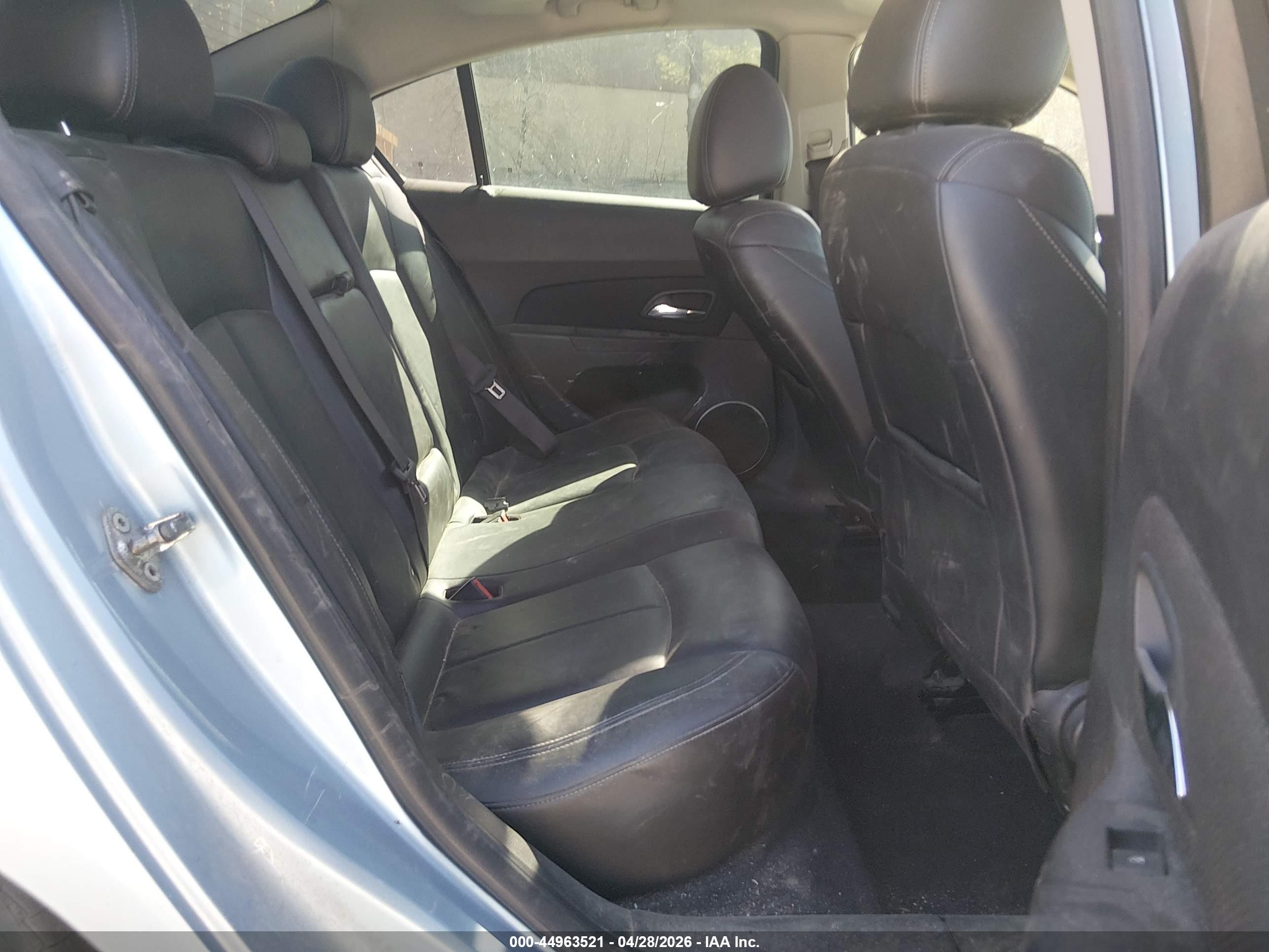 2011 Chevrolet Cruze Ltz Light Blue vin: 1G1PH5S9XB7147087