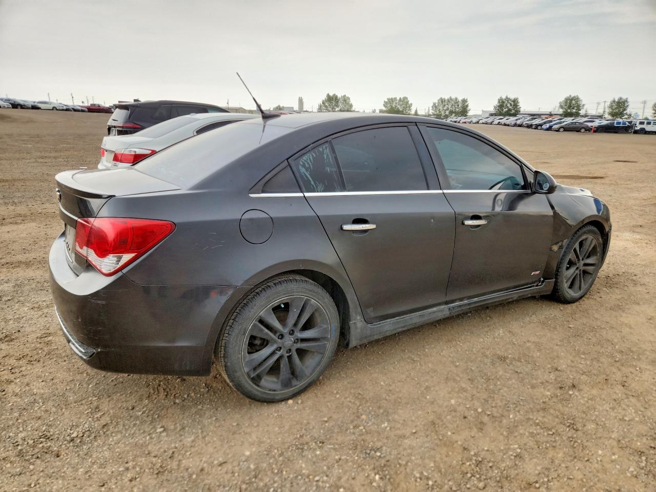 2011 Chevrolet Cruze Ltz Black vin: 1G1PH5S9XB7158106