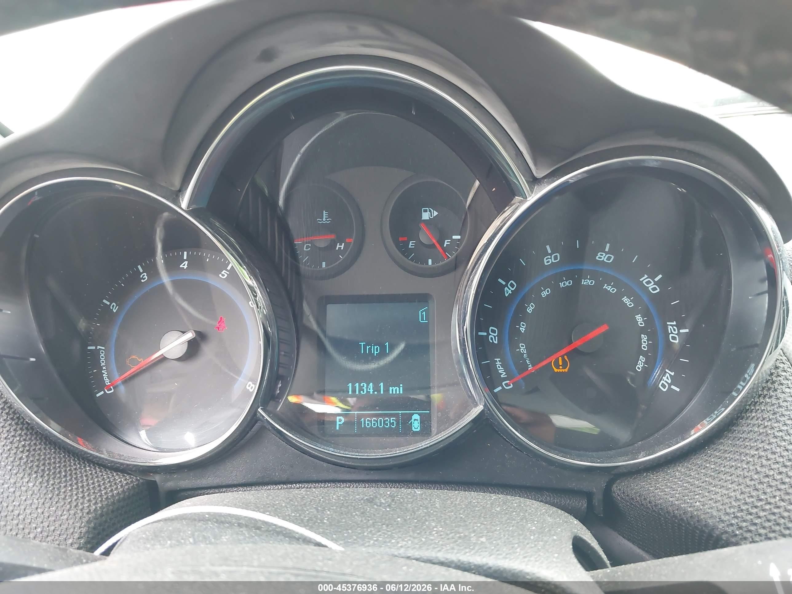2011 Chevrolet Cruze Ltz Red vin: 1G1PH5S9XB7249358