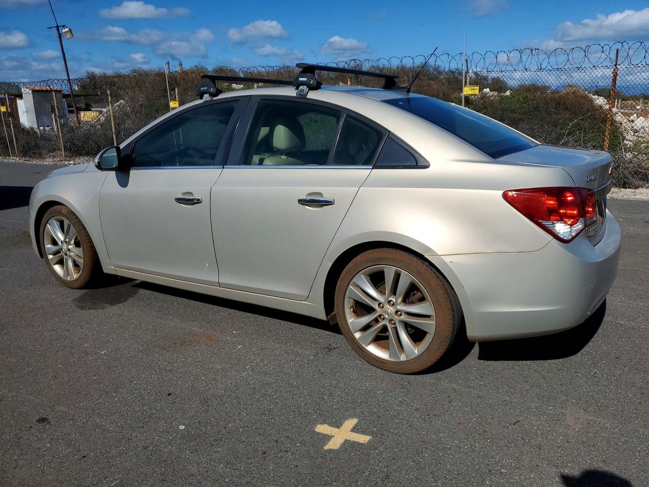2011 Chevrolet Cruze Ltz Beige vin: 1G1PH5S9XB7254107