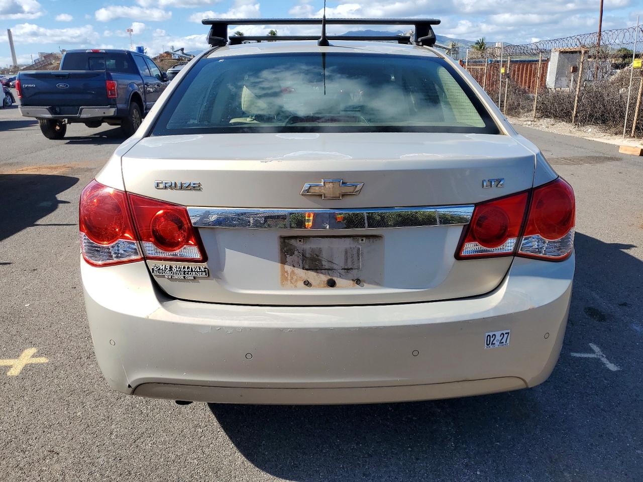 2011 Chevrolet Cruze Ltz Beige vin: 1G1PH5S9XB7254107
