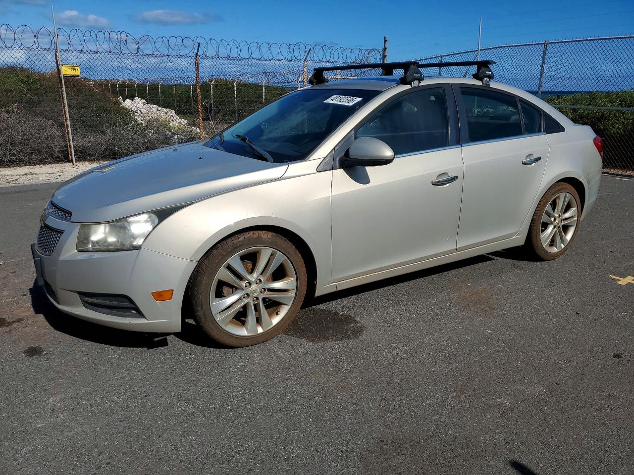 2011 Chevrolet Cruze Ltz Beige vin: 1G1PH5S9XB7254107