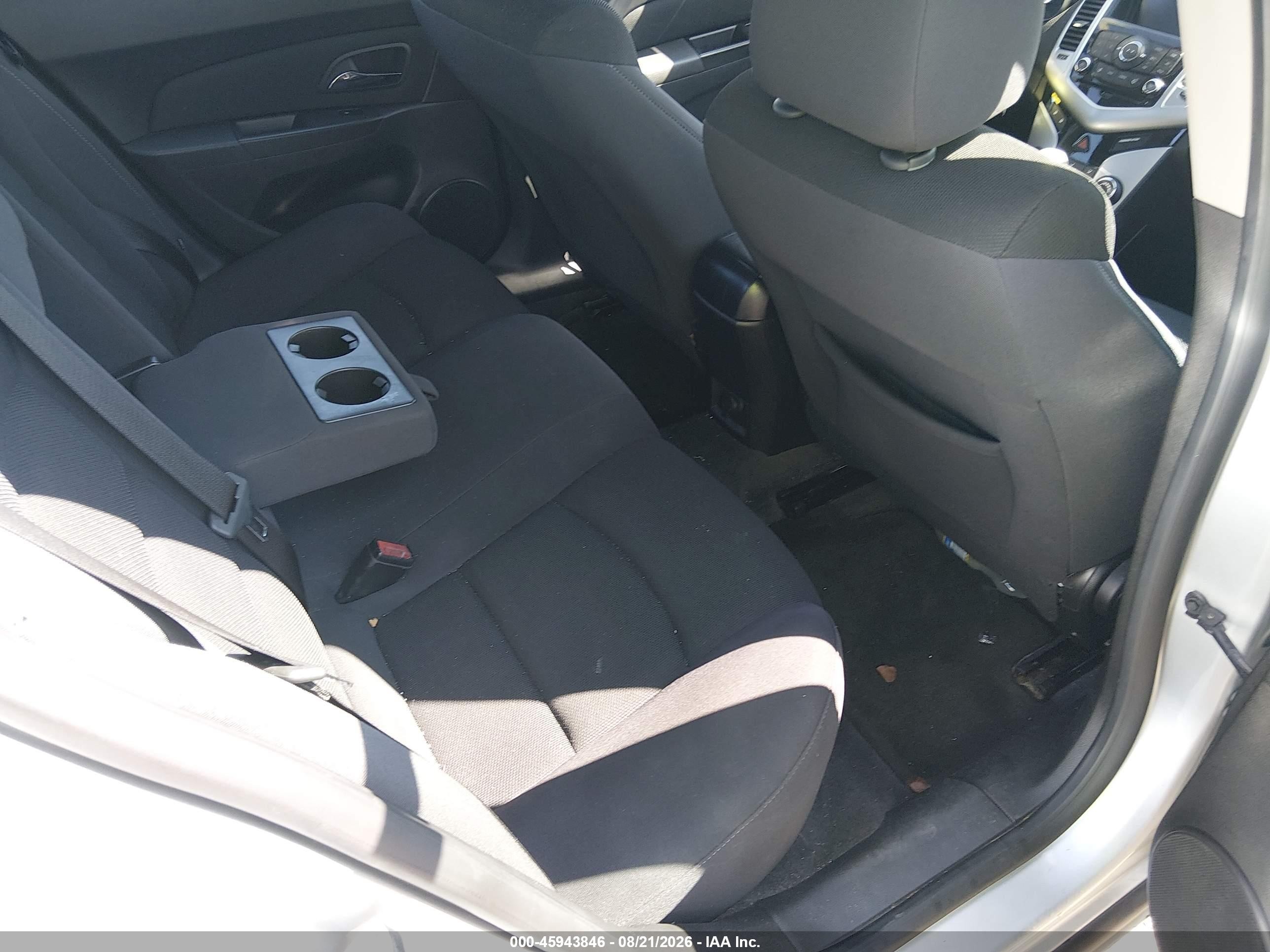 2013 Chevrolet Cruze Eco Auto Silver vin: 1G1PH5SB0D7130563