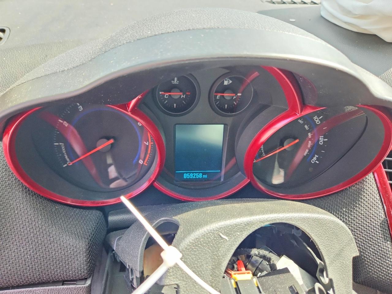 2013 Chevrolet Cruze Eco Red vin: 1G1PH5SB0D7169895