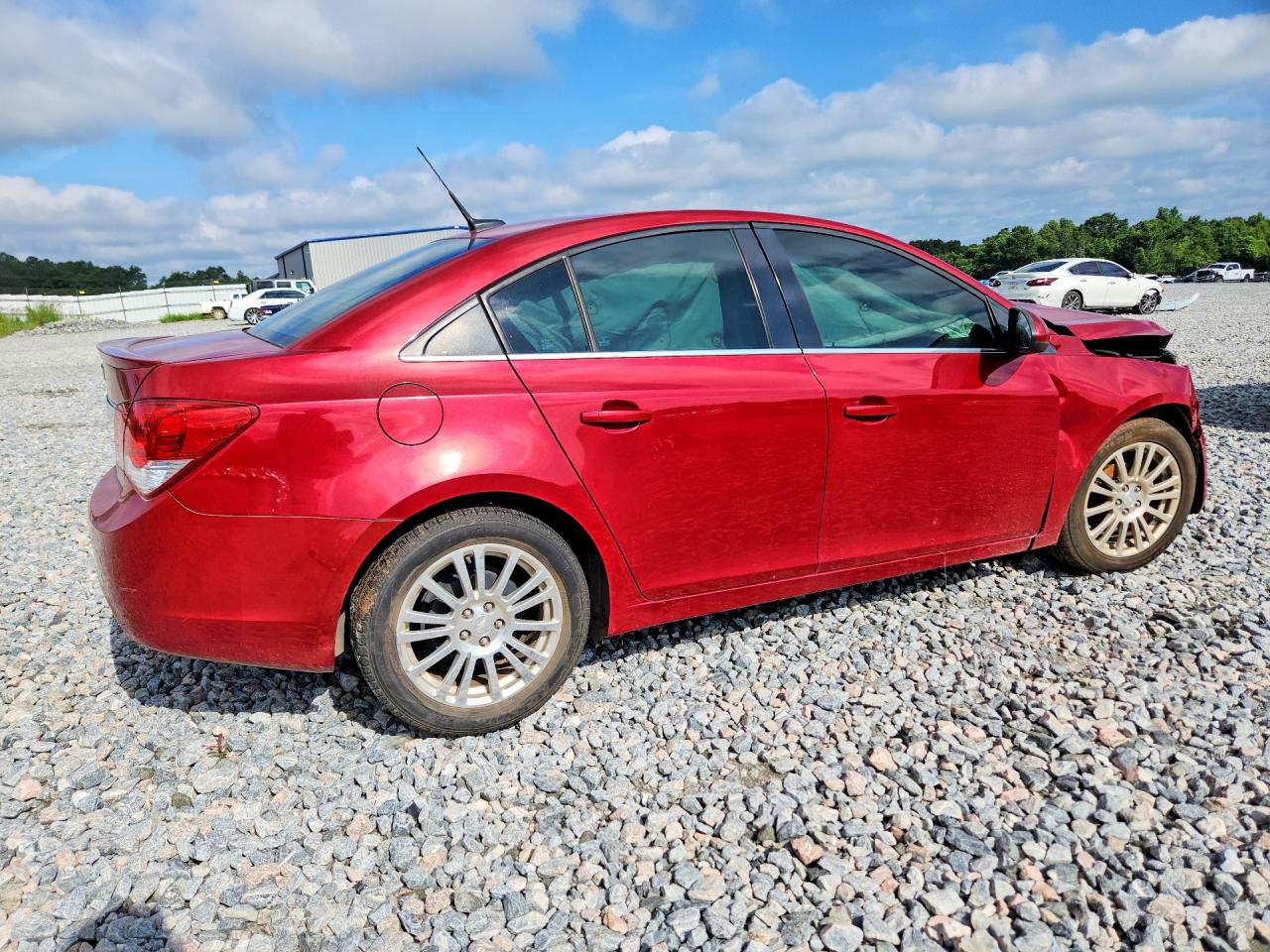 2013 Chevrolet Cruze Eco Red vin: 1G1PH5SB0D7169895