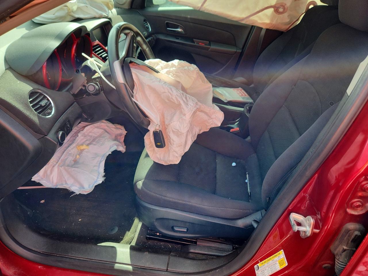 2013 Chevrolet Cruze Eco Red vin: 1G1PH5SB0D7169895