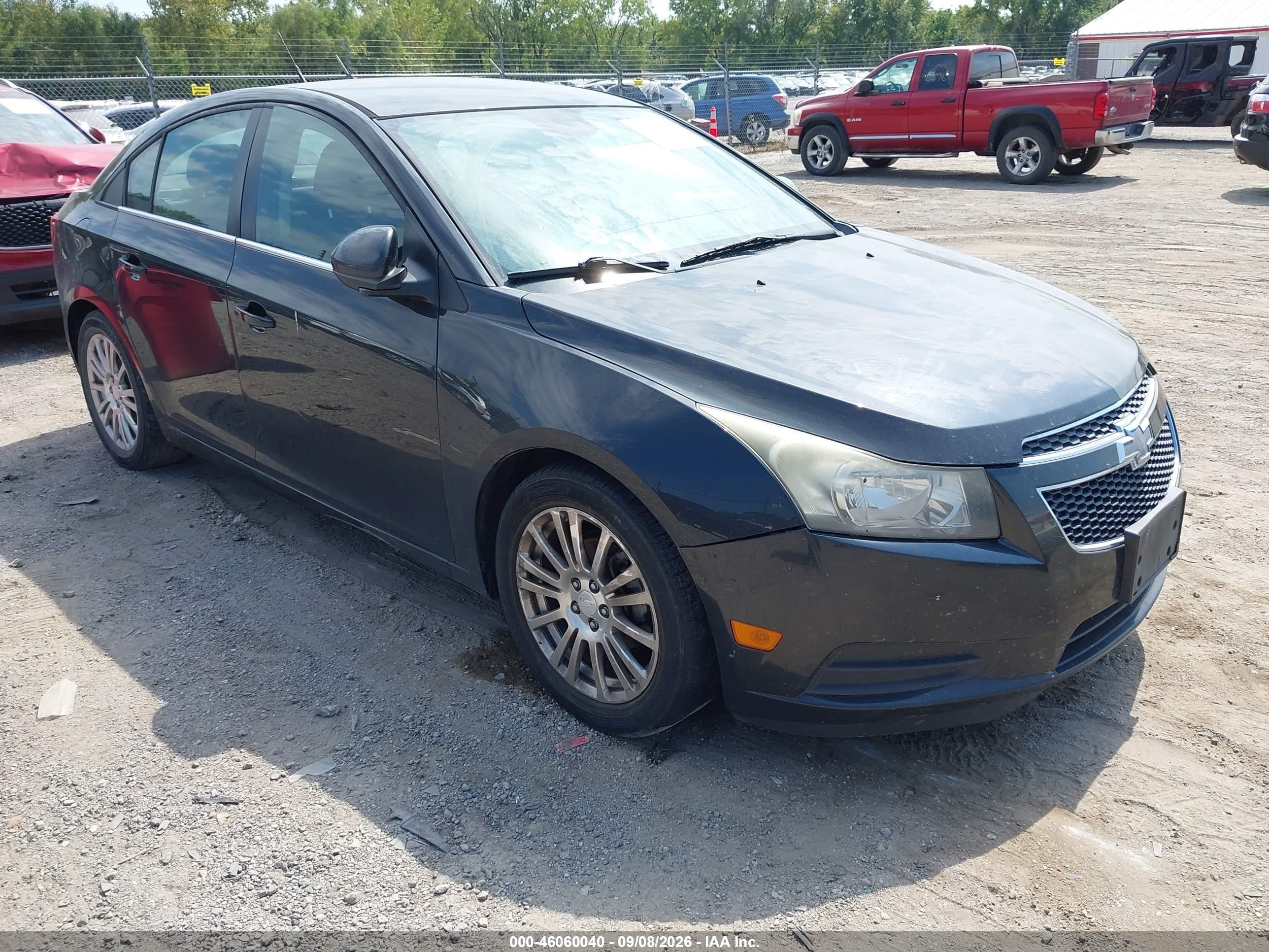 2013 Chevrolet Cruze Eco Auto Black vin: 1G1PH5SB0D7234275