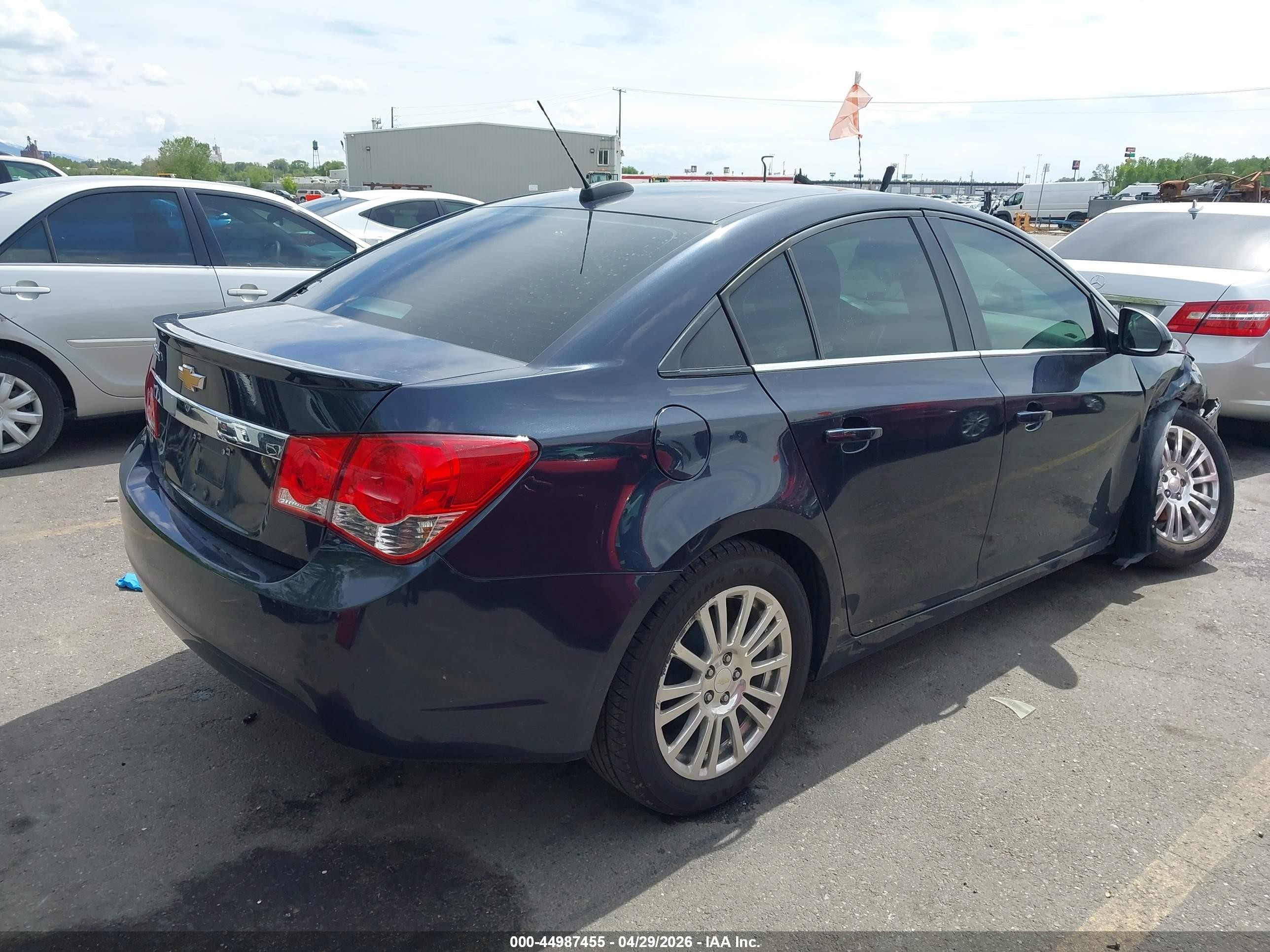2015 Chevrolet Cruze Eco Auto Dark Blue vin: 1G1PH5SB0F7128458