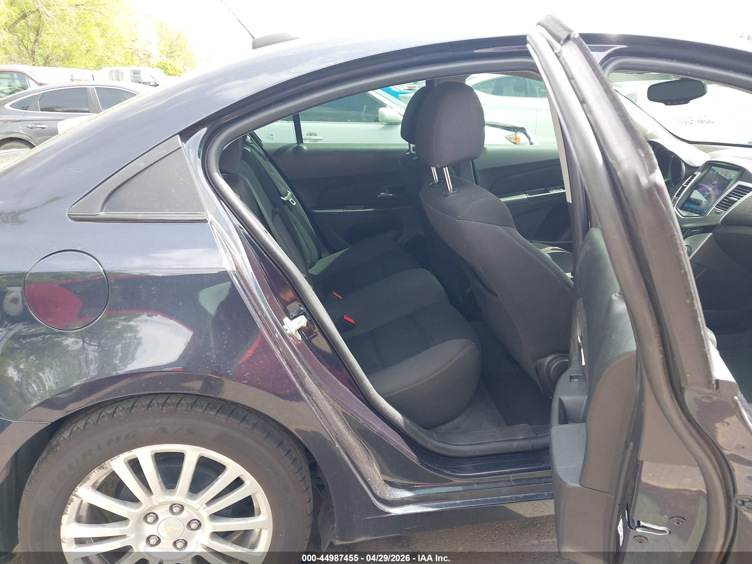 2015 Chevrolet Cruze Eco Auto Dark Blue vin: 1G1PH5SB0F7128458
