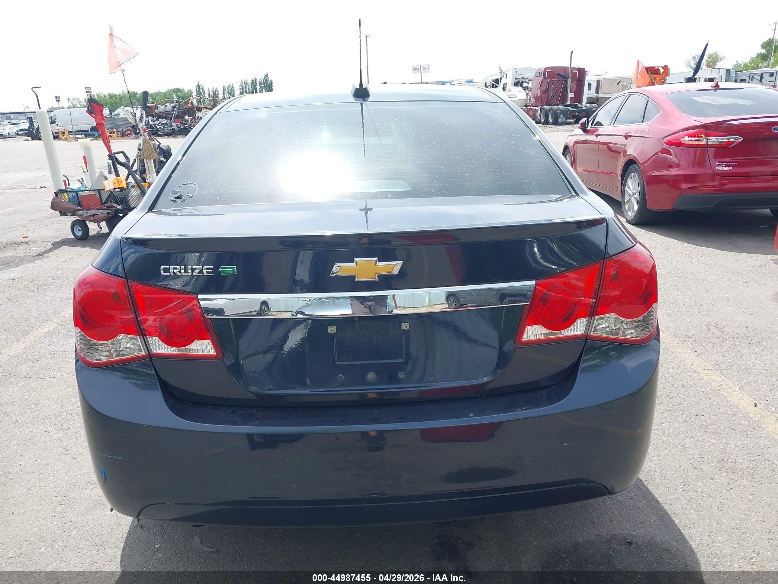 2015 Chevrolet Cruze Eco Auto Dark Blue vin: 1G1PH5SB0F7128458