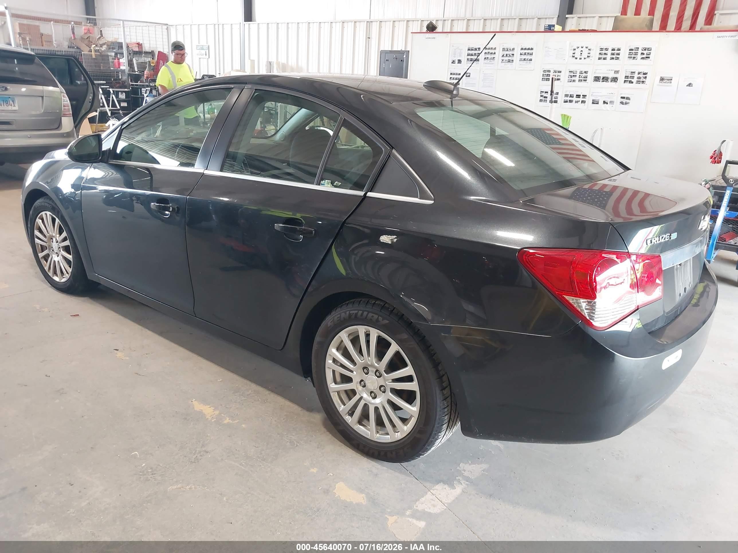 2015 Chevrolet Cruze Eco Auto Black vin: 1G1PH5SB0F7230567