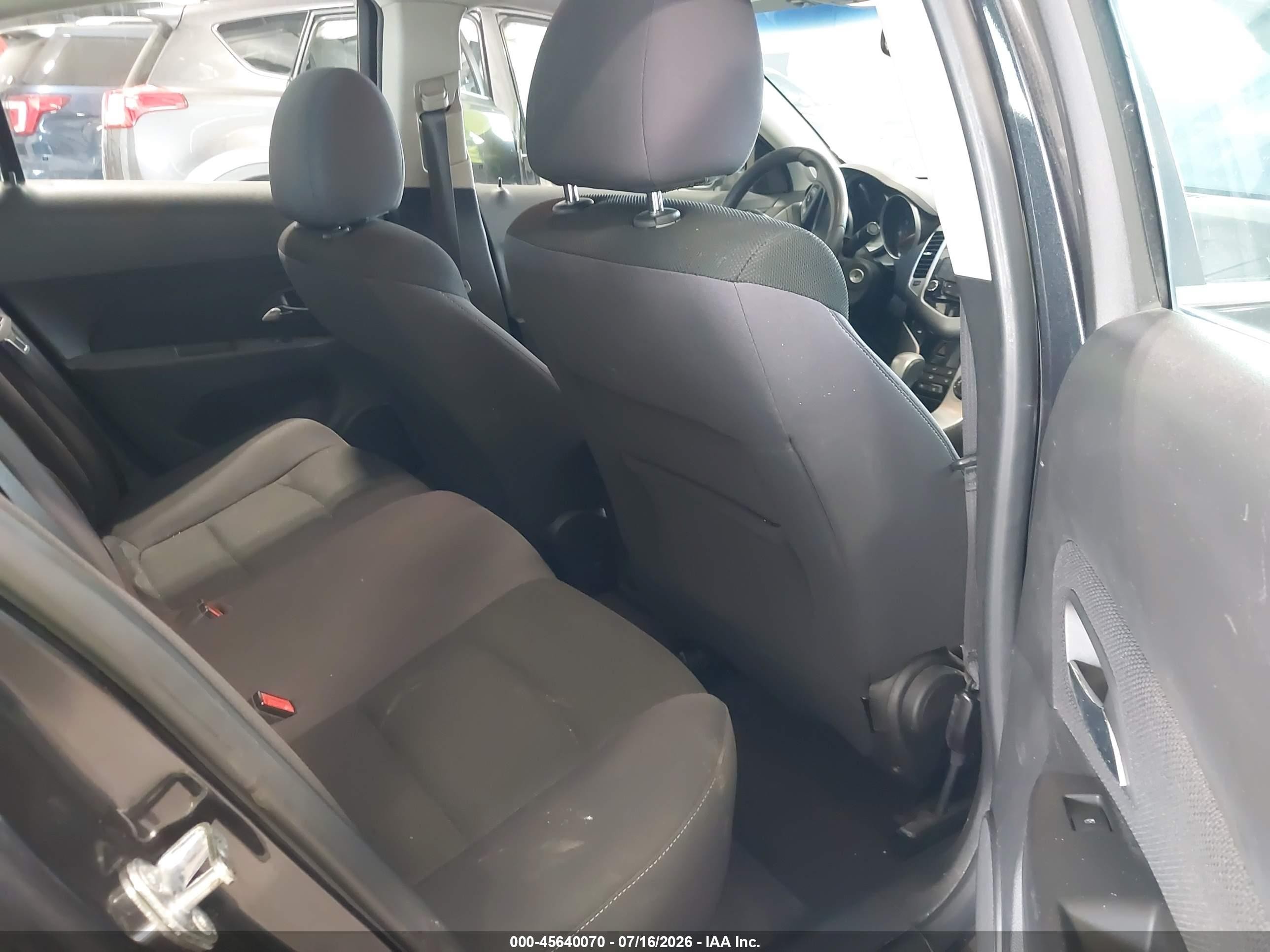 2015 Chevrolet Cruze Eco Auto Black vin: 1G1PH5SB0F7230567