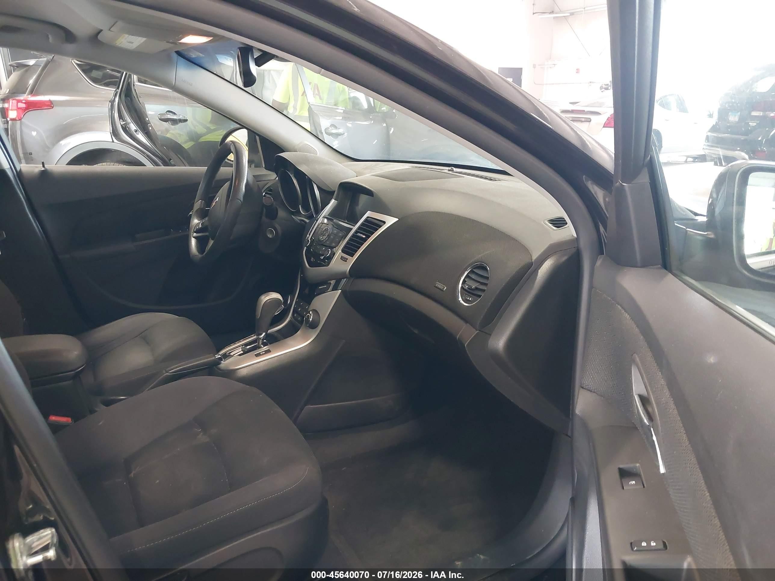 2015 Chevrolet Cruze Eco Auto Black vin: 1G1PH5SB0F7230567