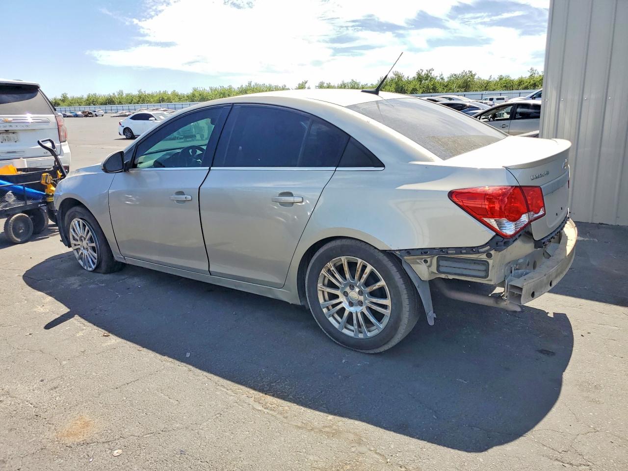2013 Chevrolet Cruze Eco Silver vin: 1G1PH5SB1D7221809