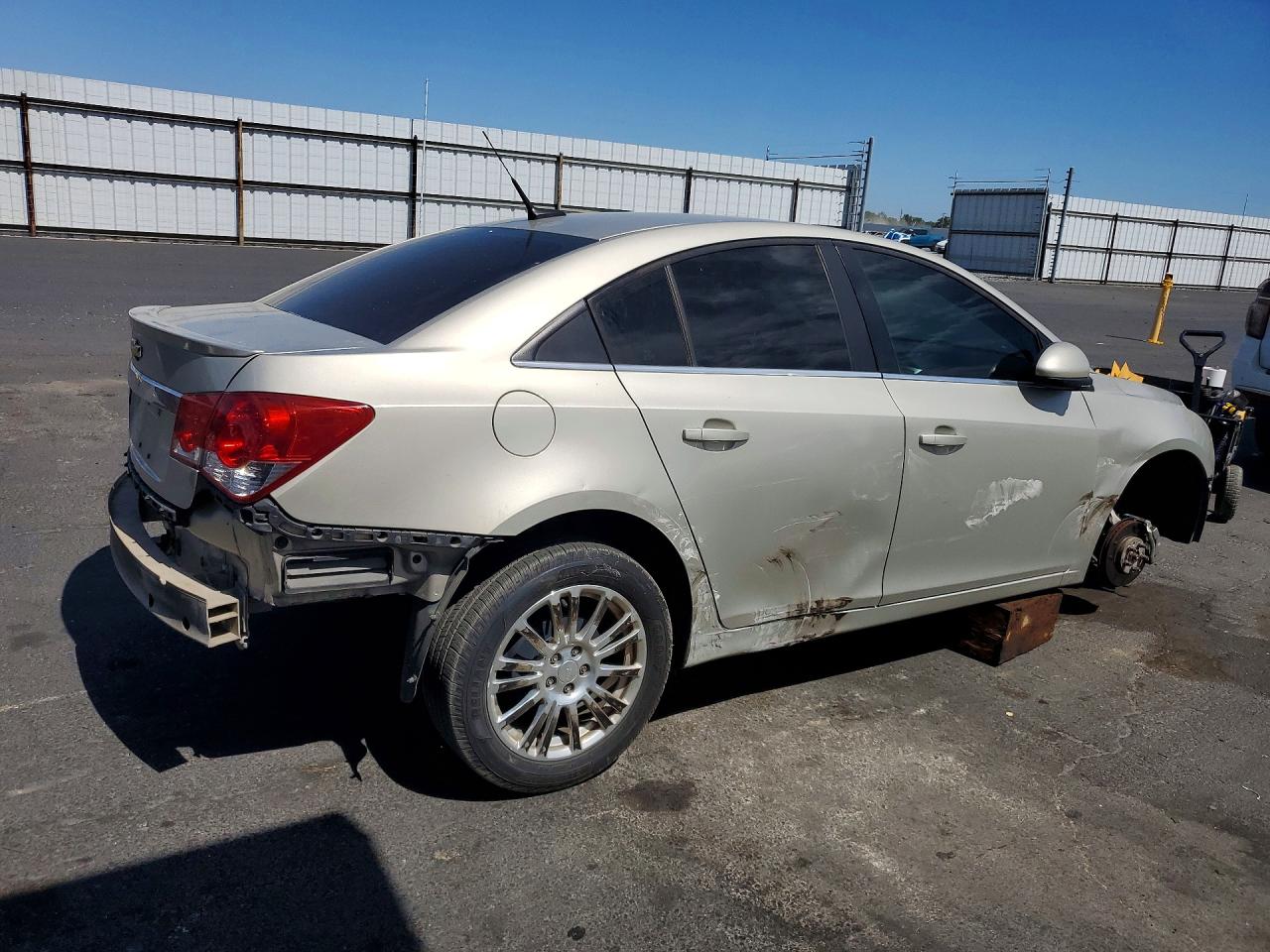 2013 Chevrolet Cruze Eco Silver vin: 1G1PH5SB1D7221809