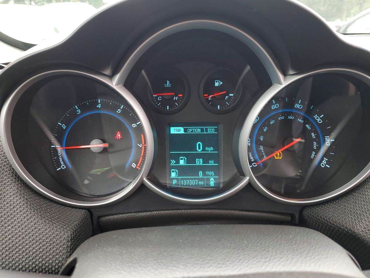 2014 Chevrolet Cruze Eco Charcoal vin: 1G1PH5SB1E7208706