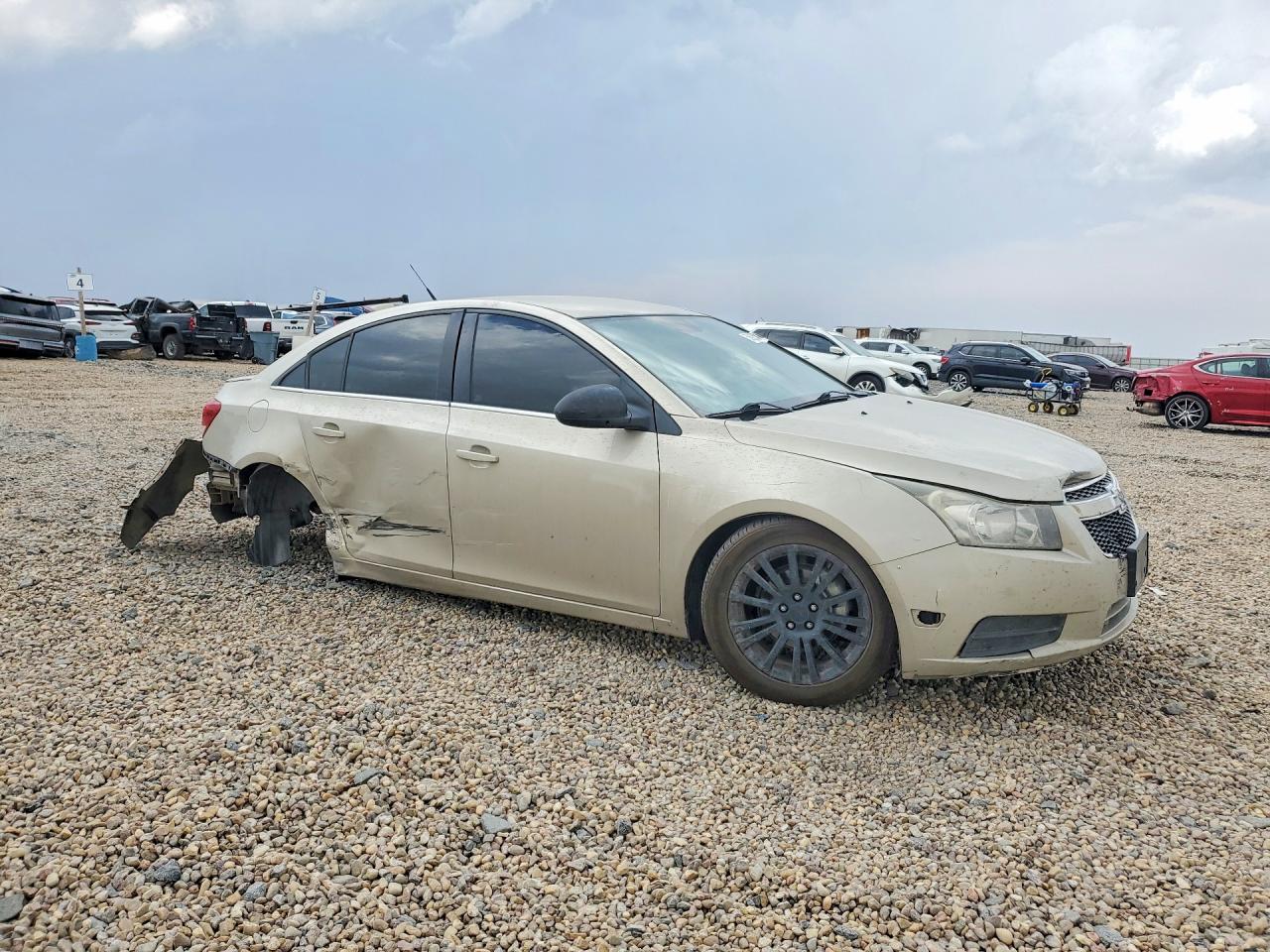 2014 Chevrolet Cruze Eco Tan vin: 1G1PH5SB1E7417072