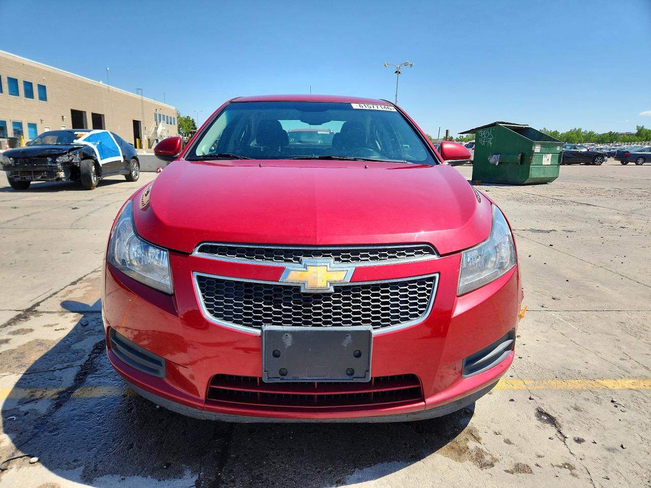 2013 Chevrolet Cruze Eco Красный vin: 1G1PH5SB2D7117930