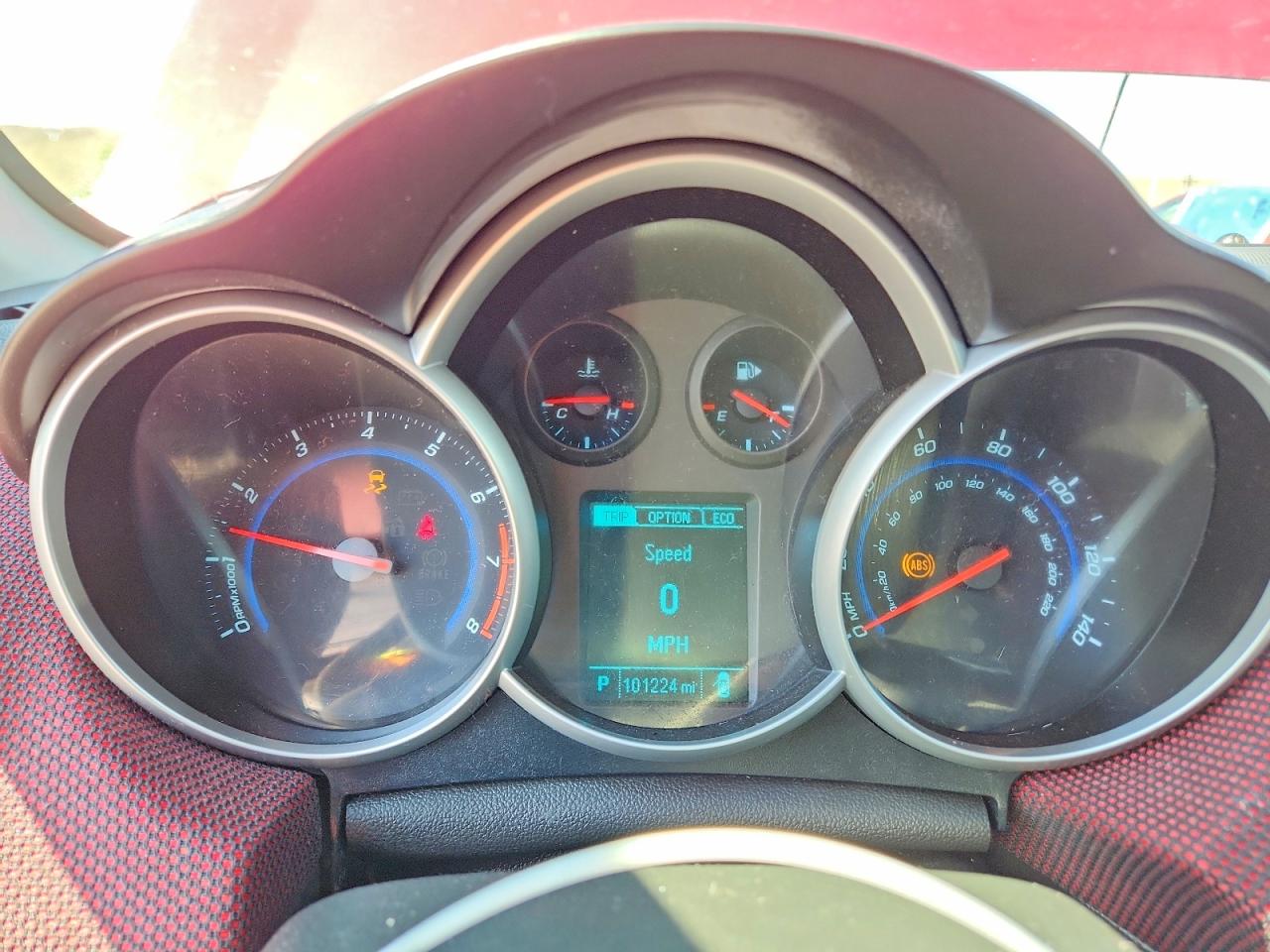 2013 Chevrolet Cruze Eco Красный vin: 1G1PH5SB2D7117930