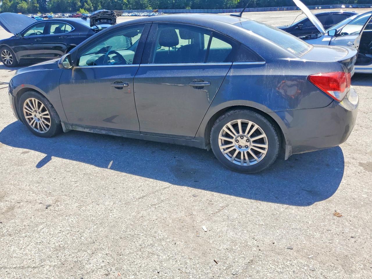 2013 Chevrolet Cruze Eco Gray vin: 1G1PH5SB2D7165847