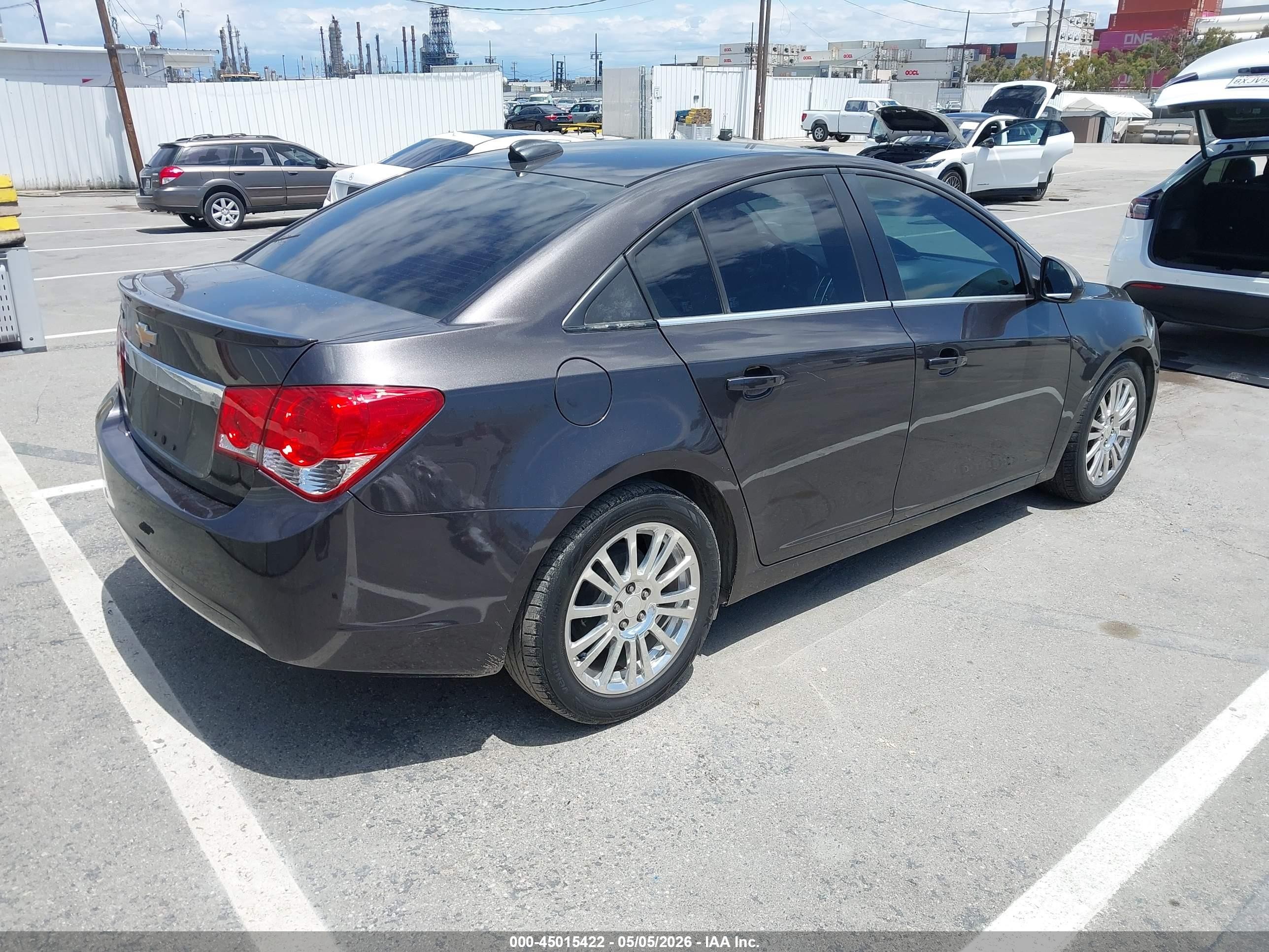 2014 Chevrolet Cruze Eco Auto Коричневый vin: 1G1PH5SB2E7223215