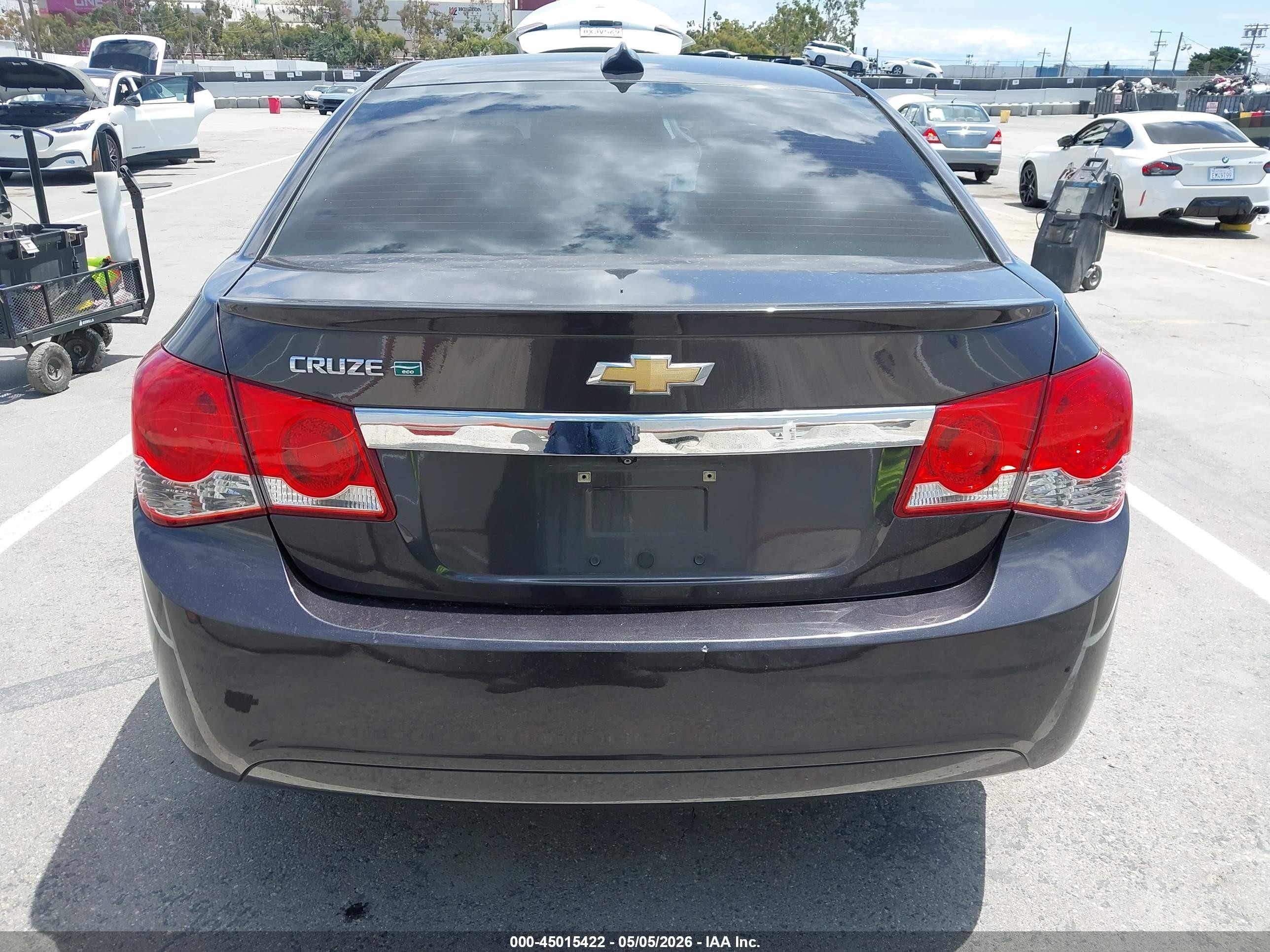 2014 Chevrolet Cruze Eco Auto Коричневый vin: 1G1PH5SB2E7223215