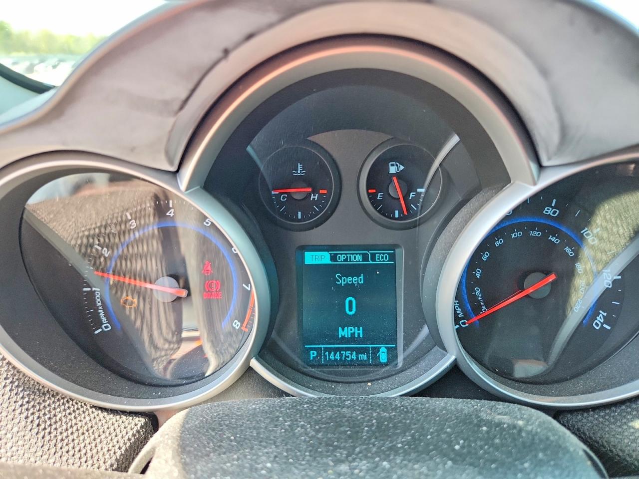 2013 Chevrolet Cruze Eco Blue vin: 1G1PH5SB3D7154811