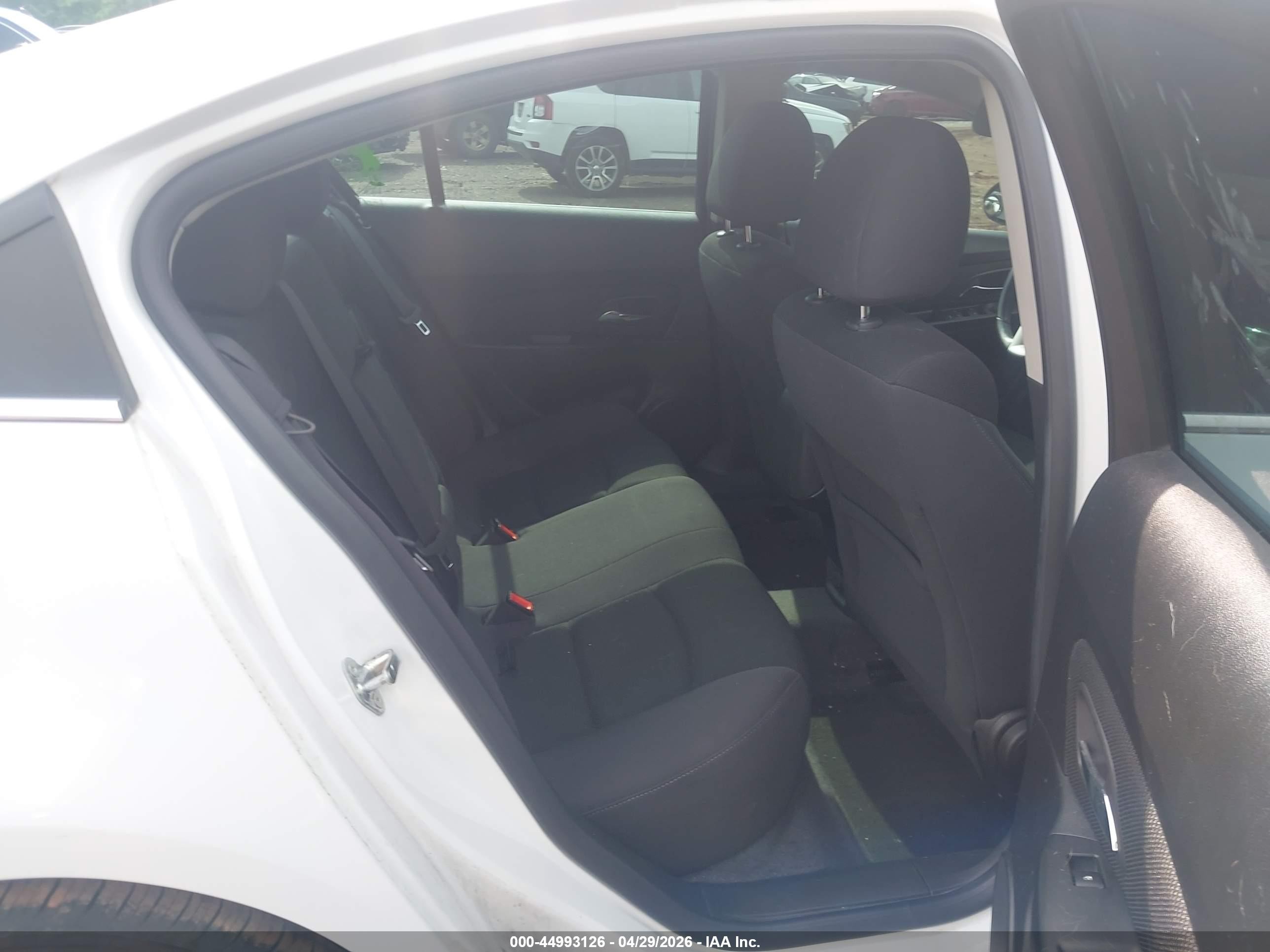 2013 Chevrolet Cruze Eco Auto White vin: 1G1PH5SB3D7157420