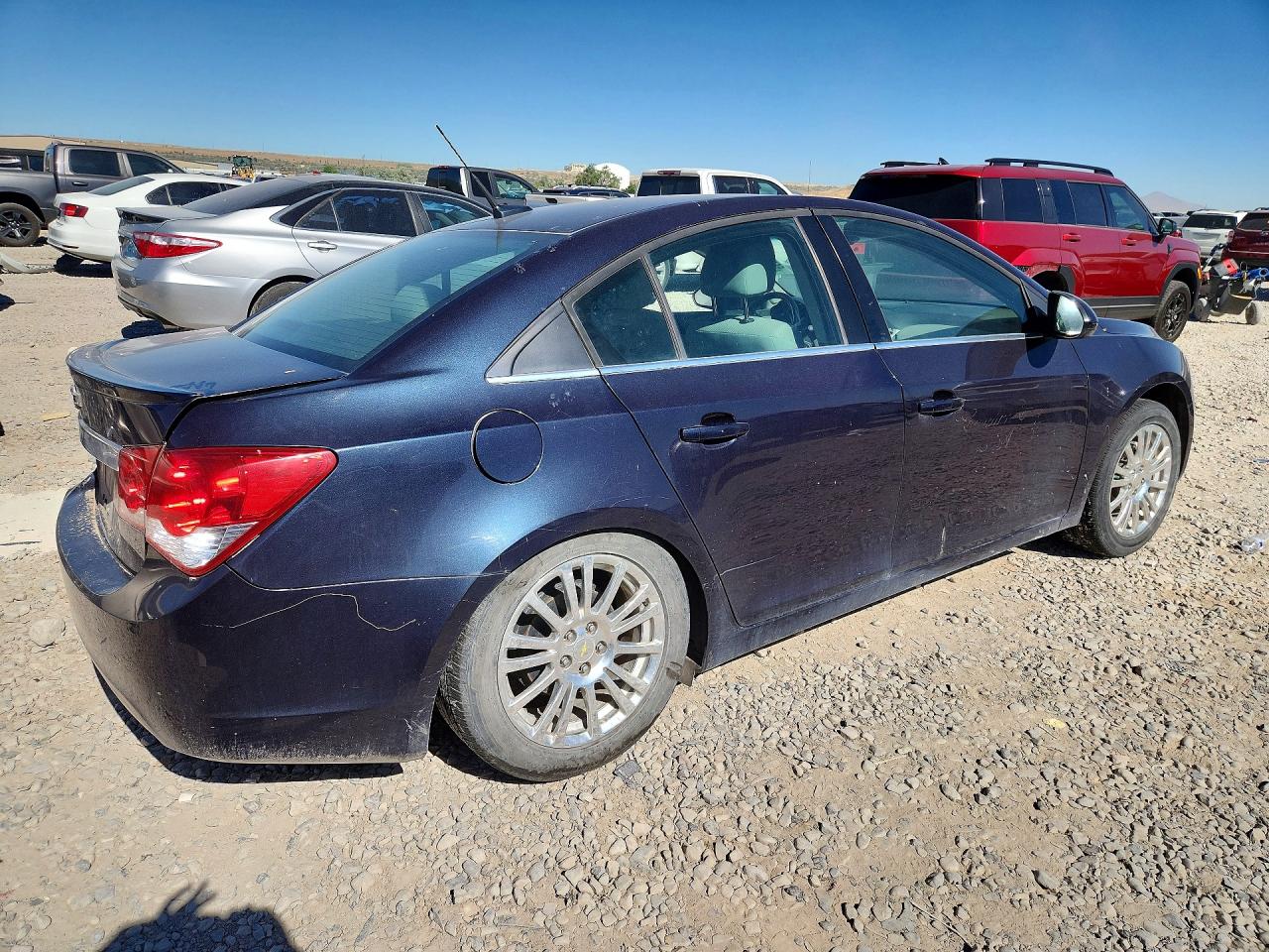 2014 Chevrolet Cruze Eco Blue vin: 1G1PH5SB3E7175417