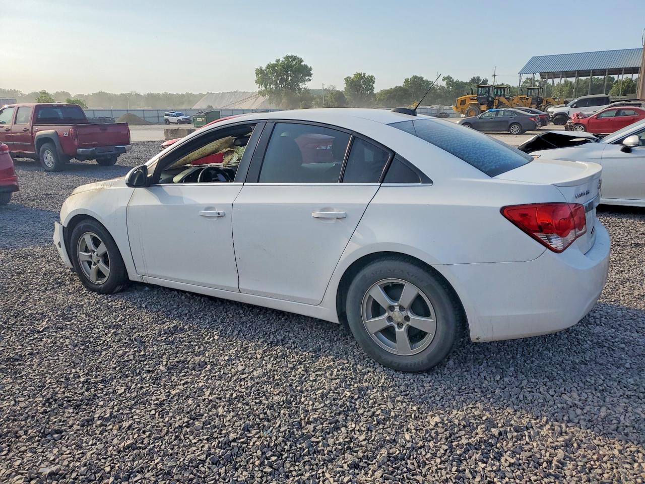 2015 Chevrolet Cruze Eco White vin: 1G1PH5SB3F7129037
