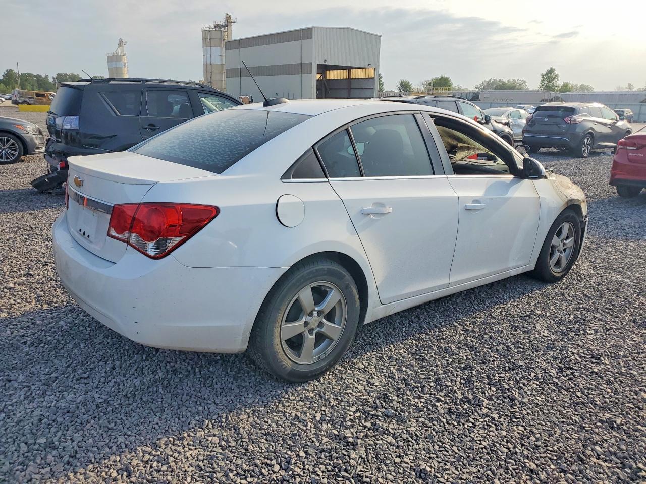 2015 Chevrolet Cruze Eco White vin: 1G1PH5SB3F7129037