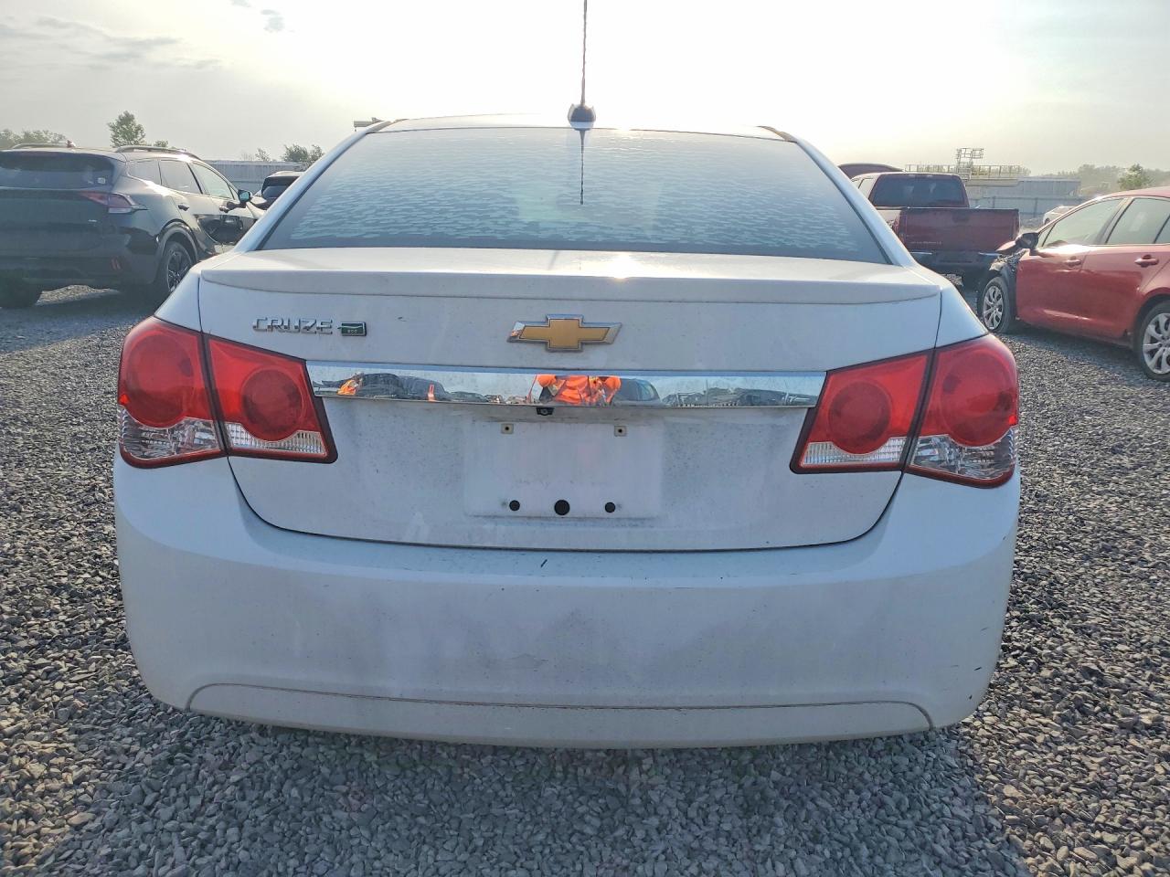 2015 Chevrolet Cruze Eco White vin: 1G1PH5SB3F7129037