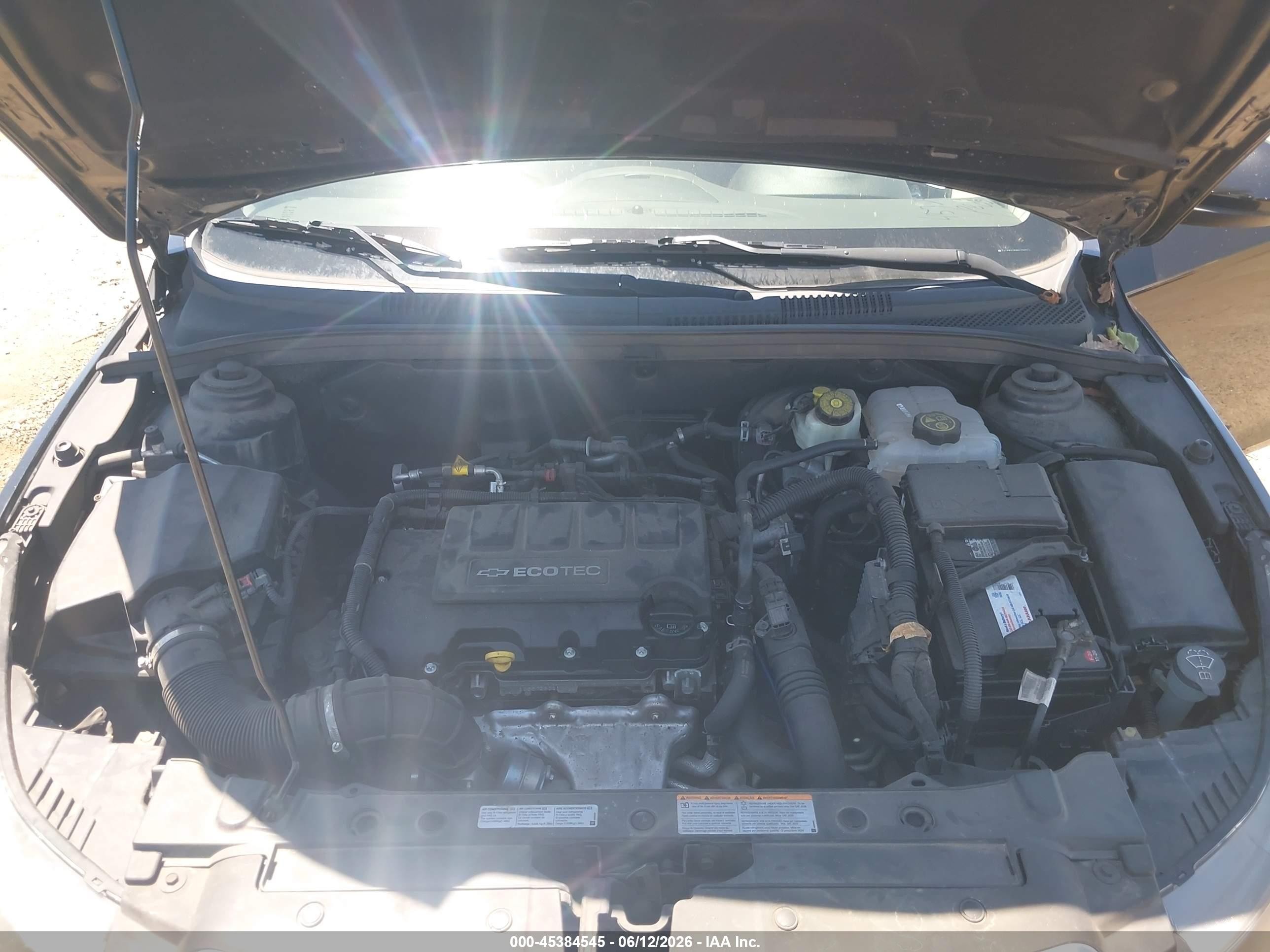 2013 Chevrolet Cruze Eco Auto Black vin: 1G1PH5SB4D7290929
