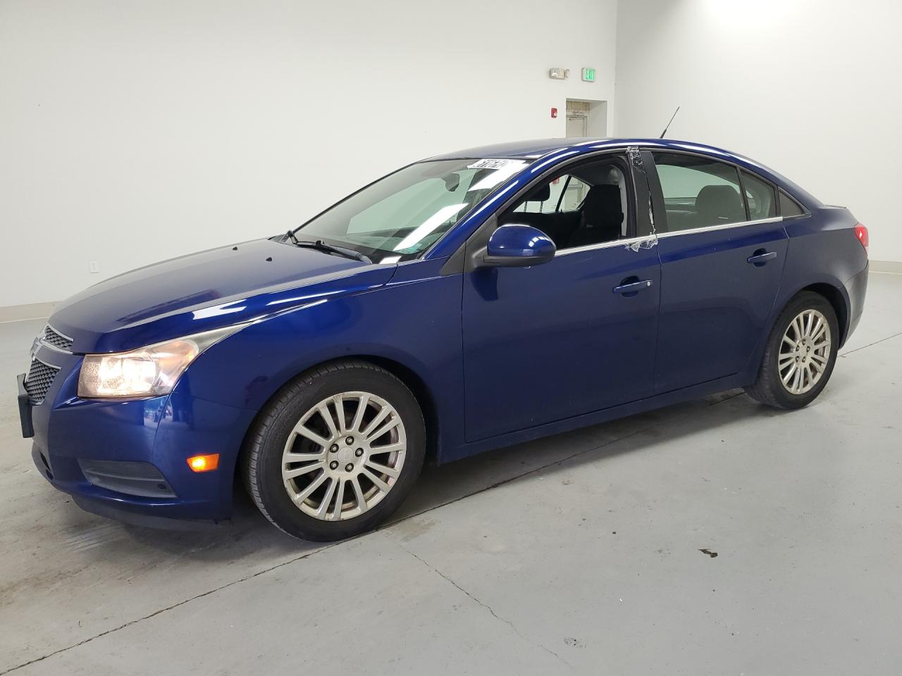 2013 Chevrolet Cruze Eco Blue vin: 1G1PH5SB5D7246647 Damage: Left Front Window, Missing, Replacement Required