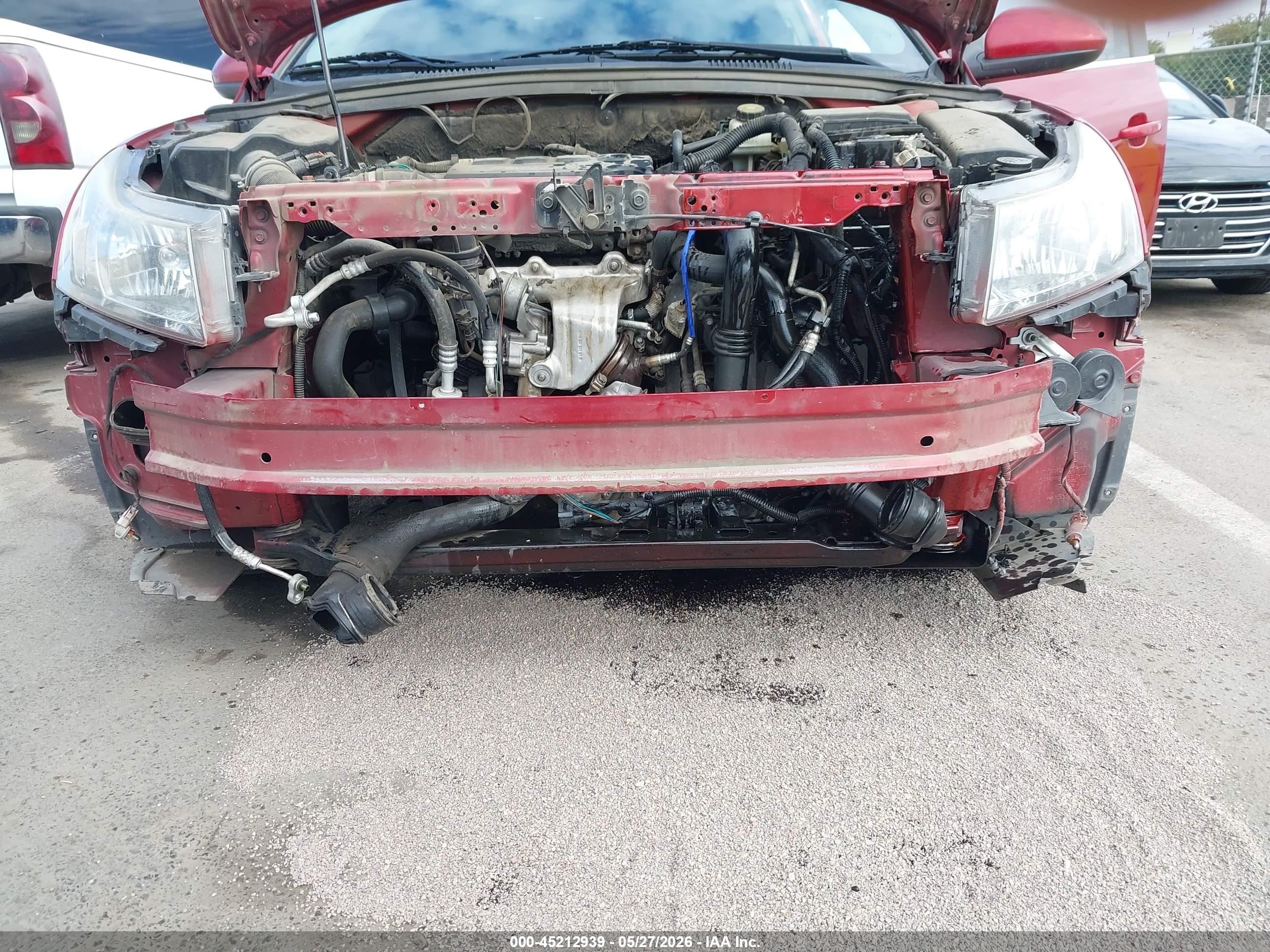 2013 Chevrolet Cruze Eco Auto Красный vin: 1G1PH5SB6D7111287