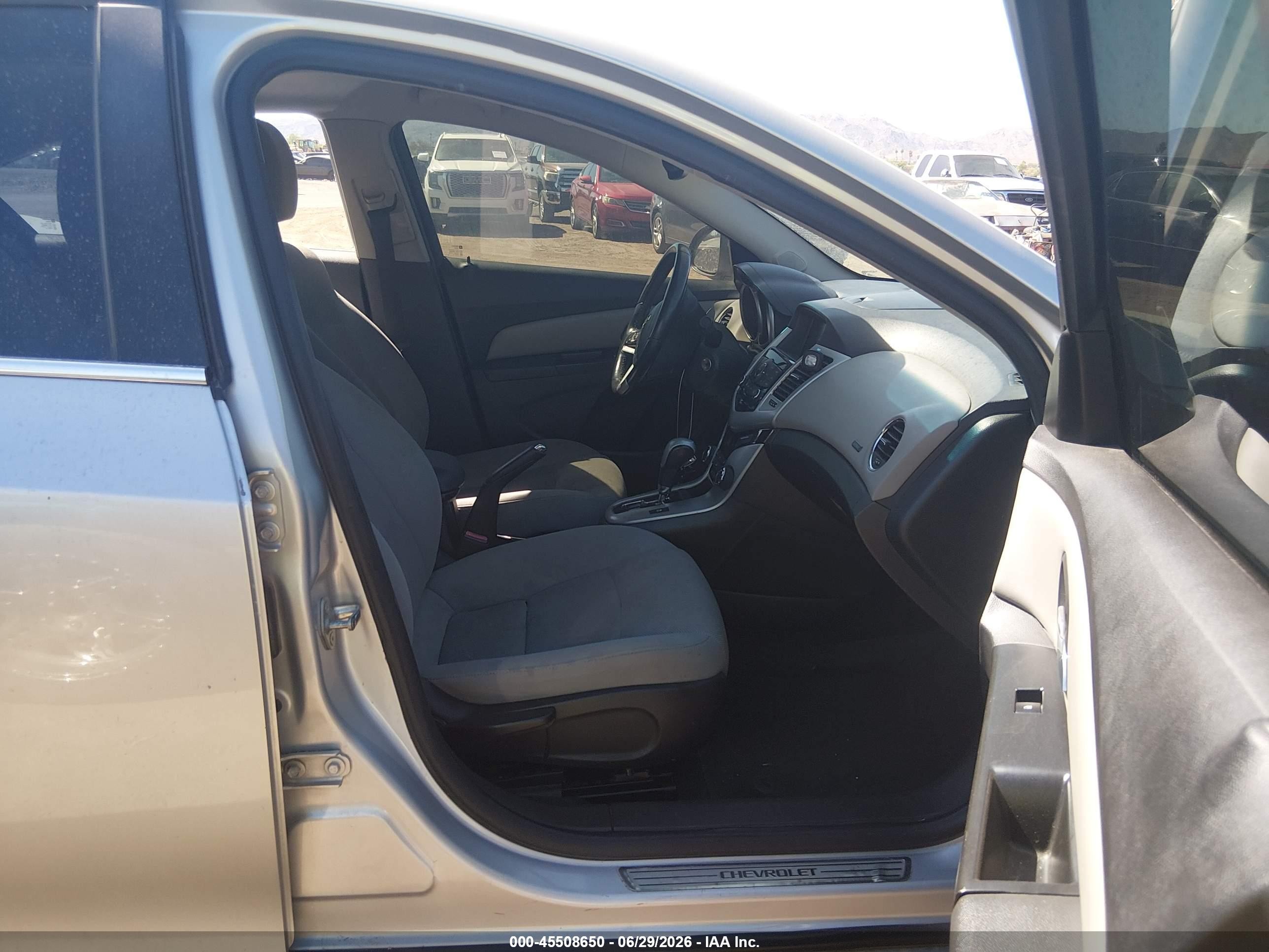 2013 Chevrolet Cruze Eco Auto Silver vin: 1G1PH5SB6D7159131