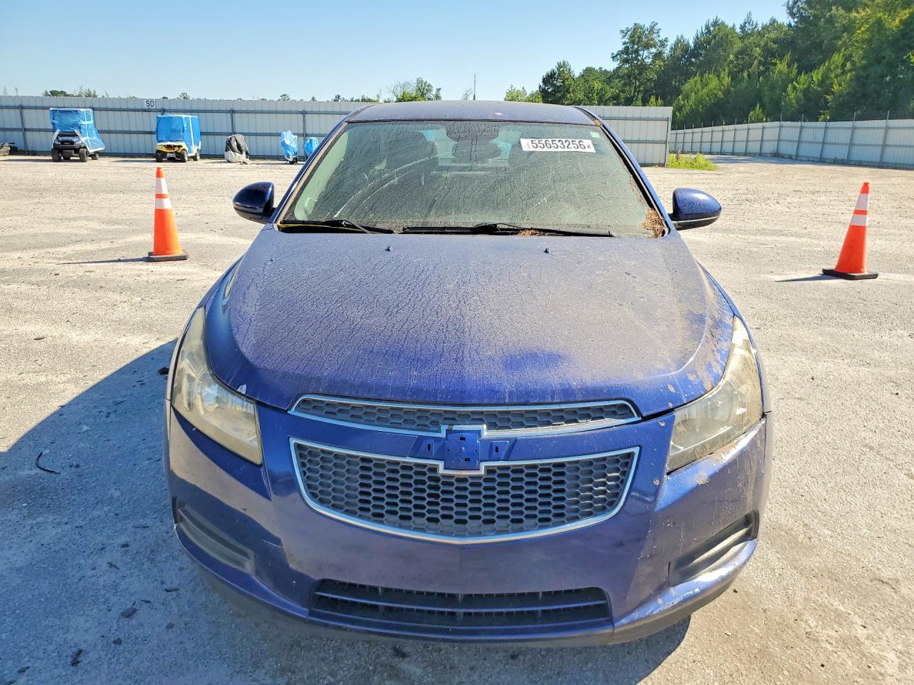 2013 Chevrolet Cruze Eco Blue vin: 1G1PH5SB6D7161154