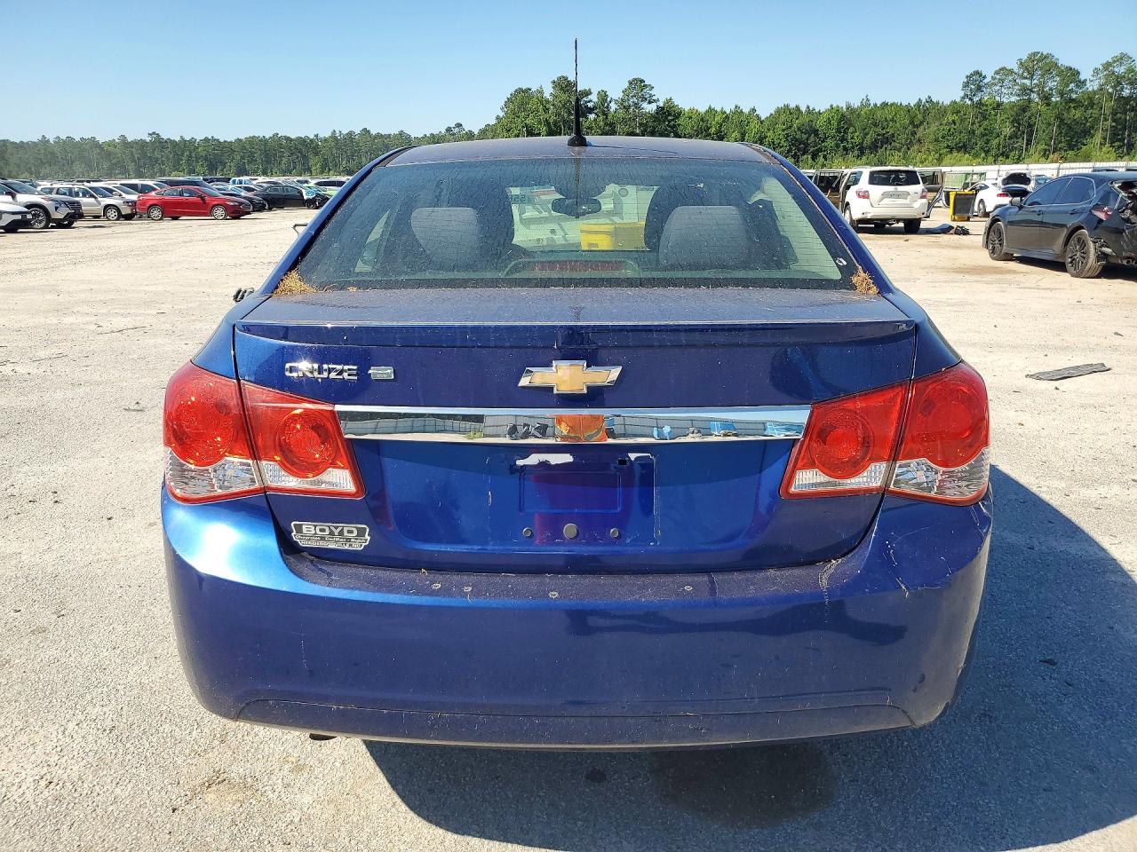 2013 Chevrolet Cruze Eco Blue vin: 1G1PH5SB6D7161154