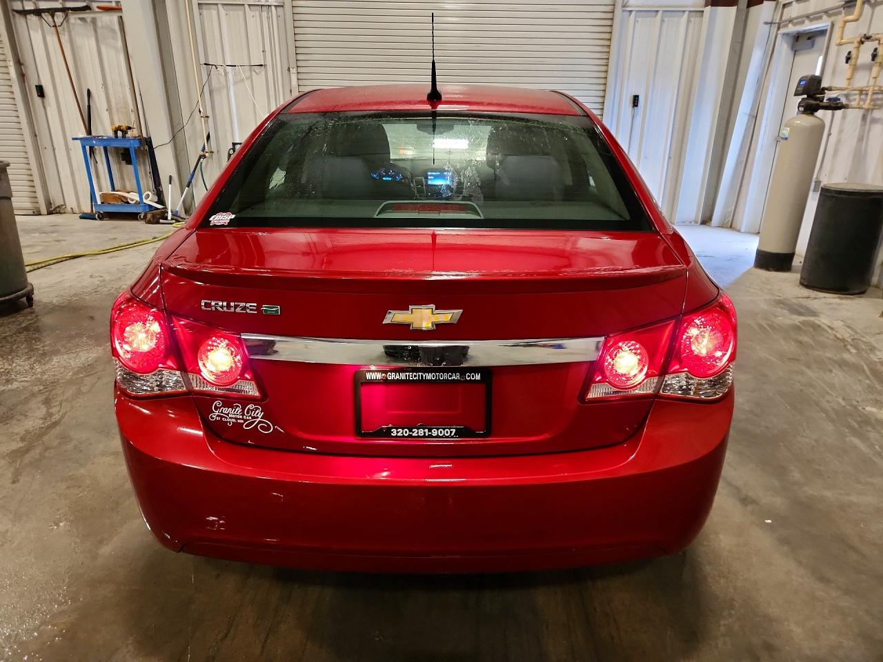 2013 Chevrolet Cruze Eco Red vin: 1G1PH5SB6D7208537