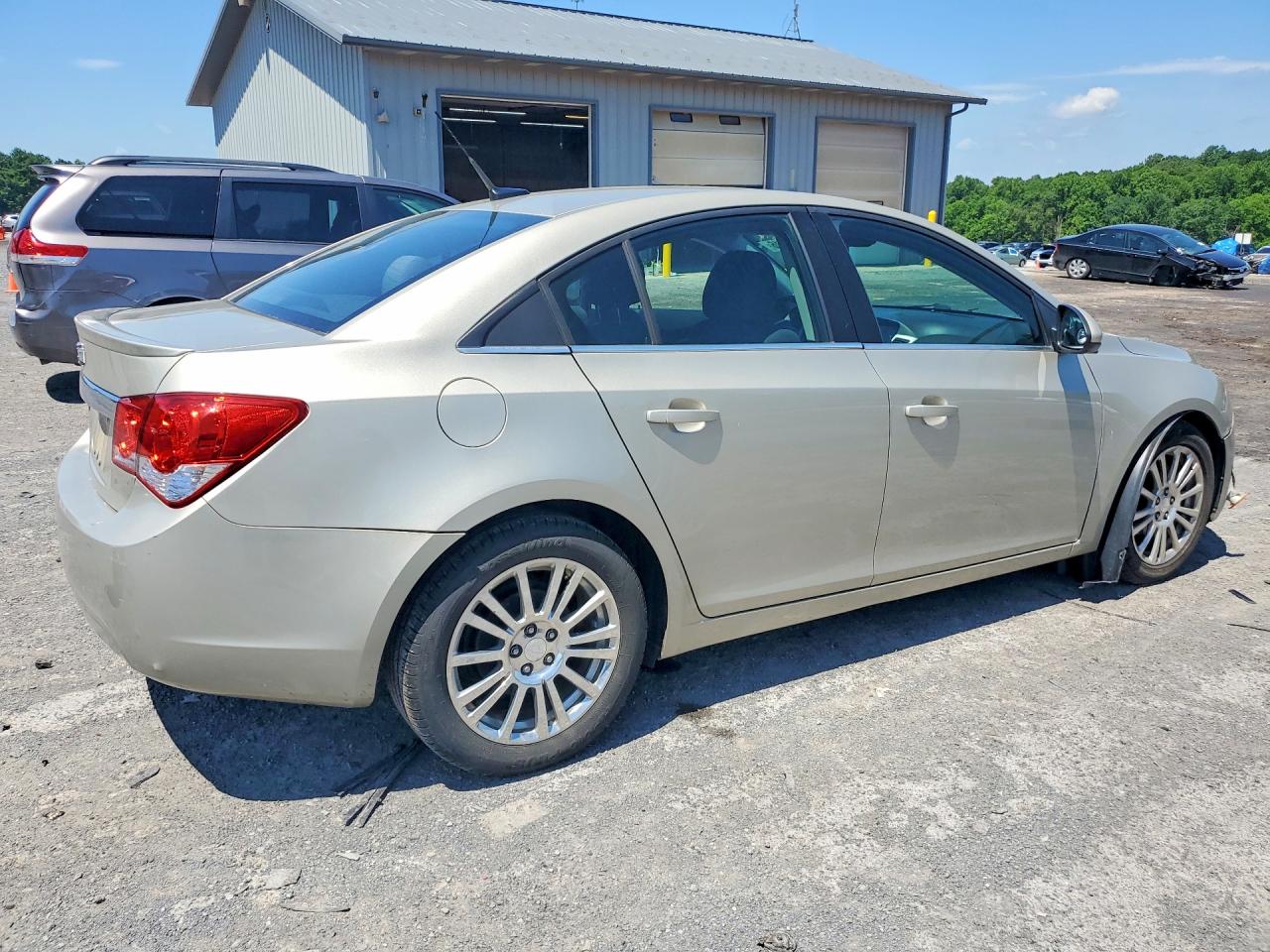 2013 Chevrolet Cruze Eco Beige vin: 1G1PH5SB7D7302927