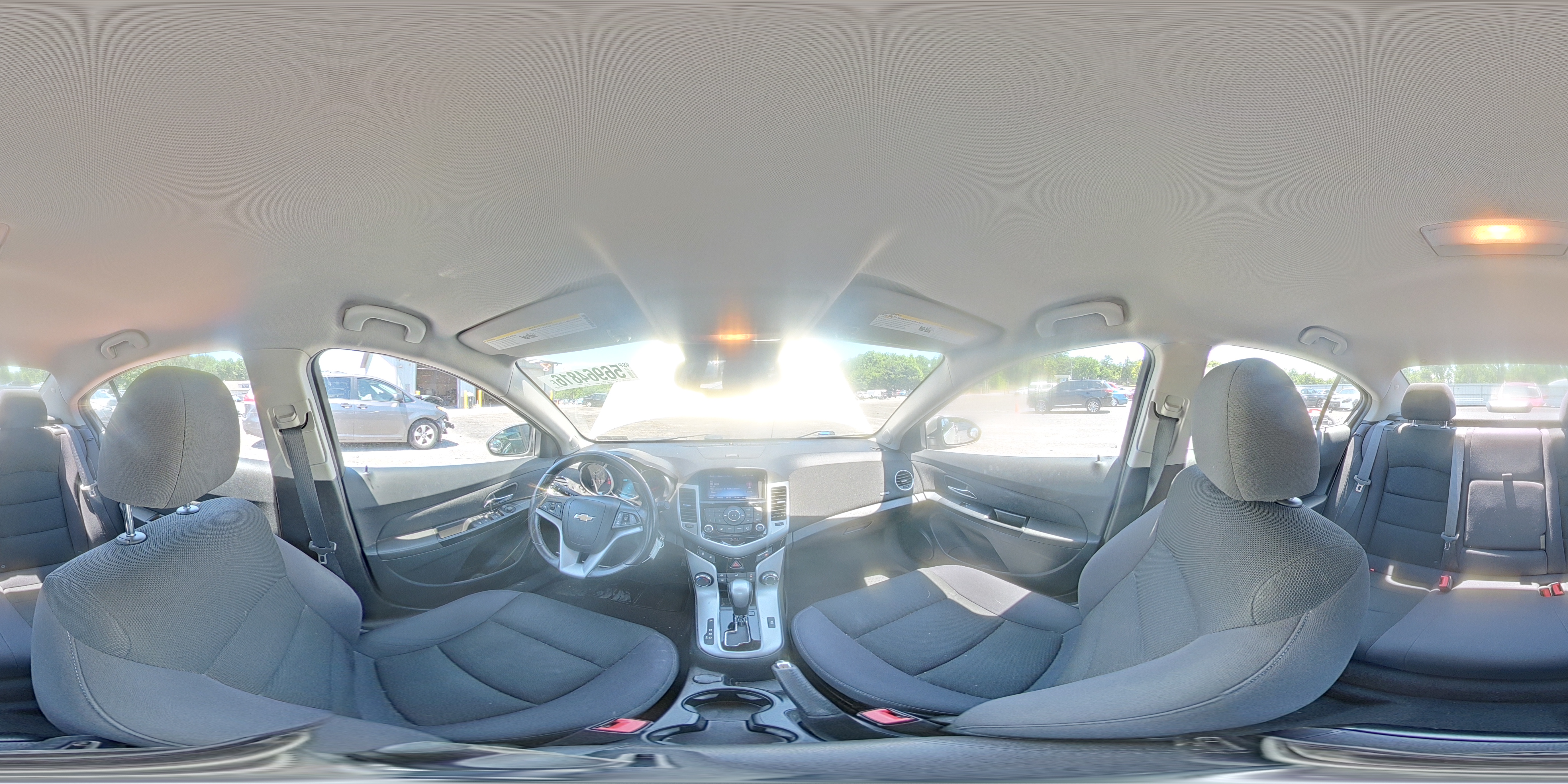 2013 Chevrolet Cruze Eco Beige vin: 1G1PH5SB7D7302927