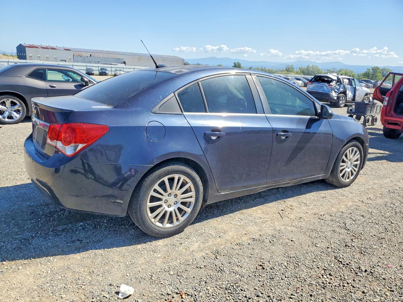 2014 Chevrolet Cruze Eco Blue vin: 1G1PH5SB7E7189577