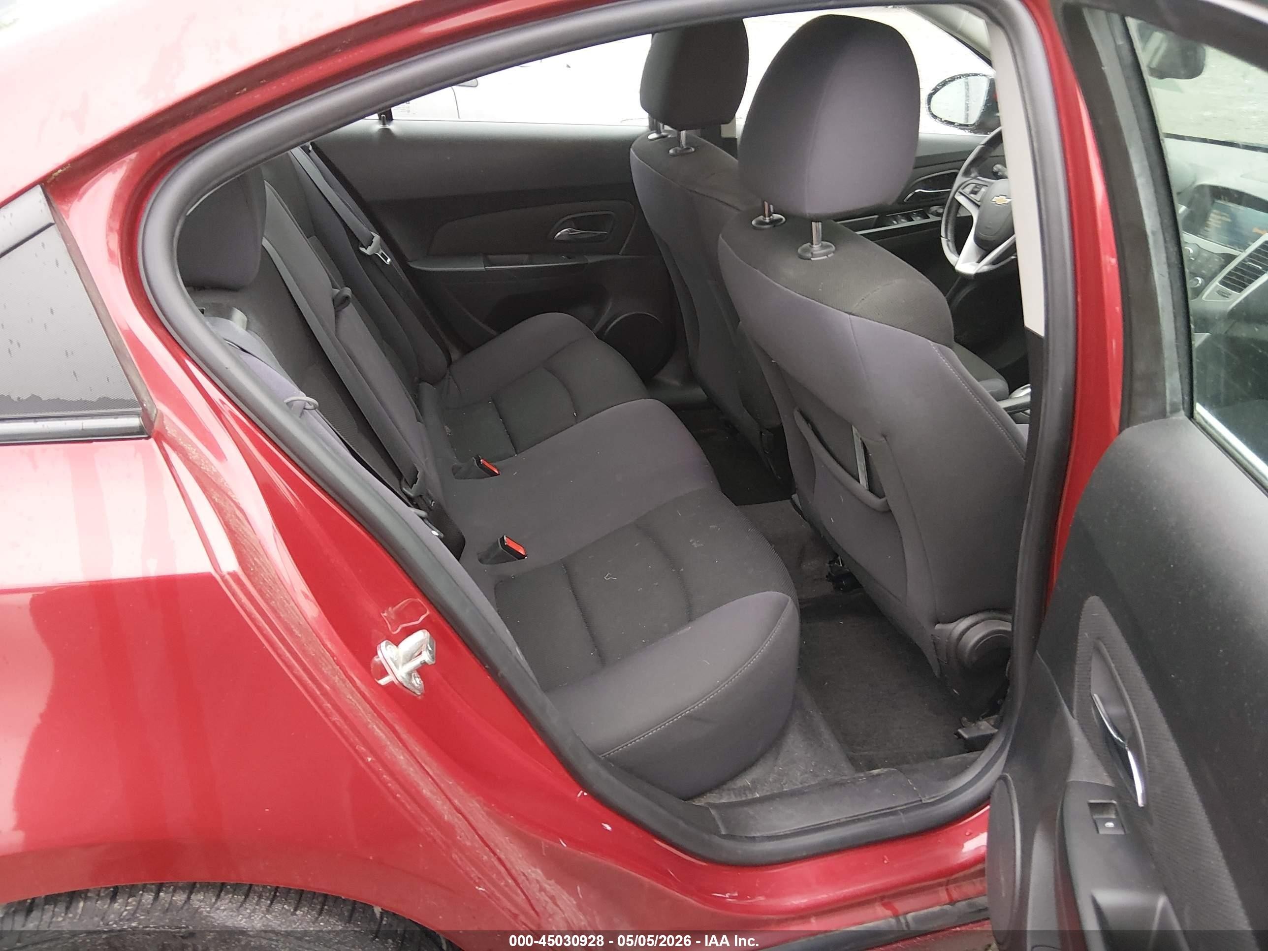 2014 Chevrolet Cruze Eco Auto Бордовый vin: 1G1PH5SB7E7223971
