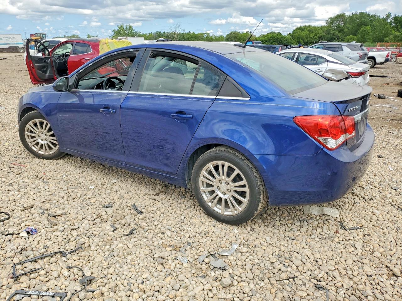 2013 Chevrolet Cruze Eco Blue vin: 1G1PH5SB8D7120671