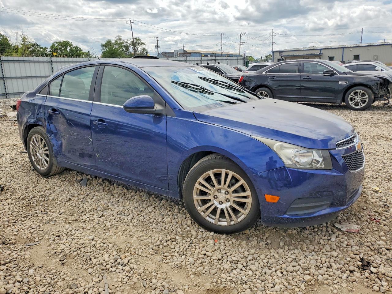 2013 Chevrolet Cruze Eco Blue vin: 1G1PH5SB8D7120671