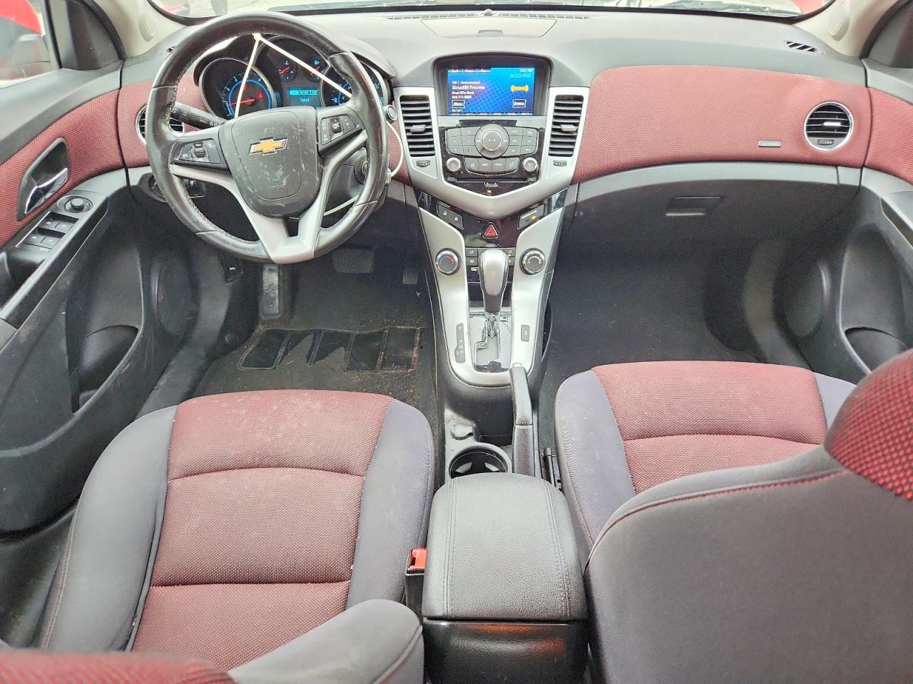 2014 Chevrolet Cruze Eco Red vin: 1G1PH5SB8E7146625