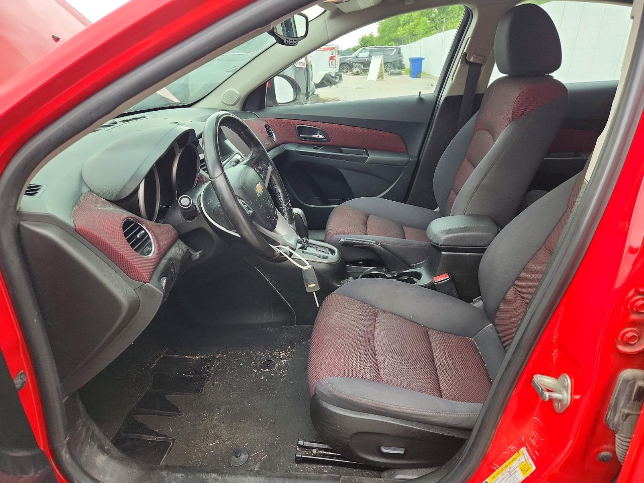 2014 Chevrolet Cruze Eco Red vin: 1G1PH5SB8E7146625