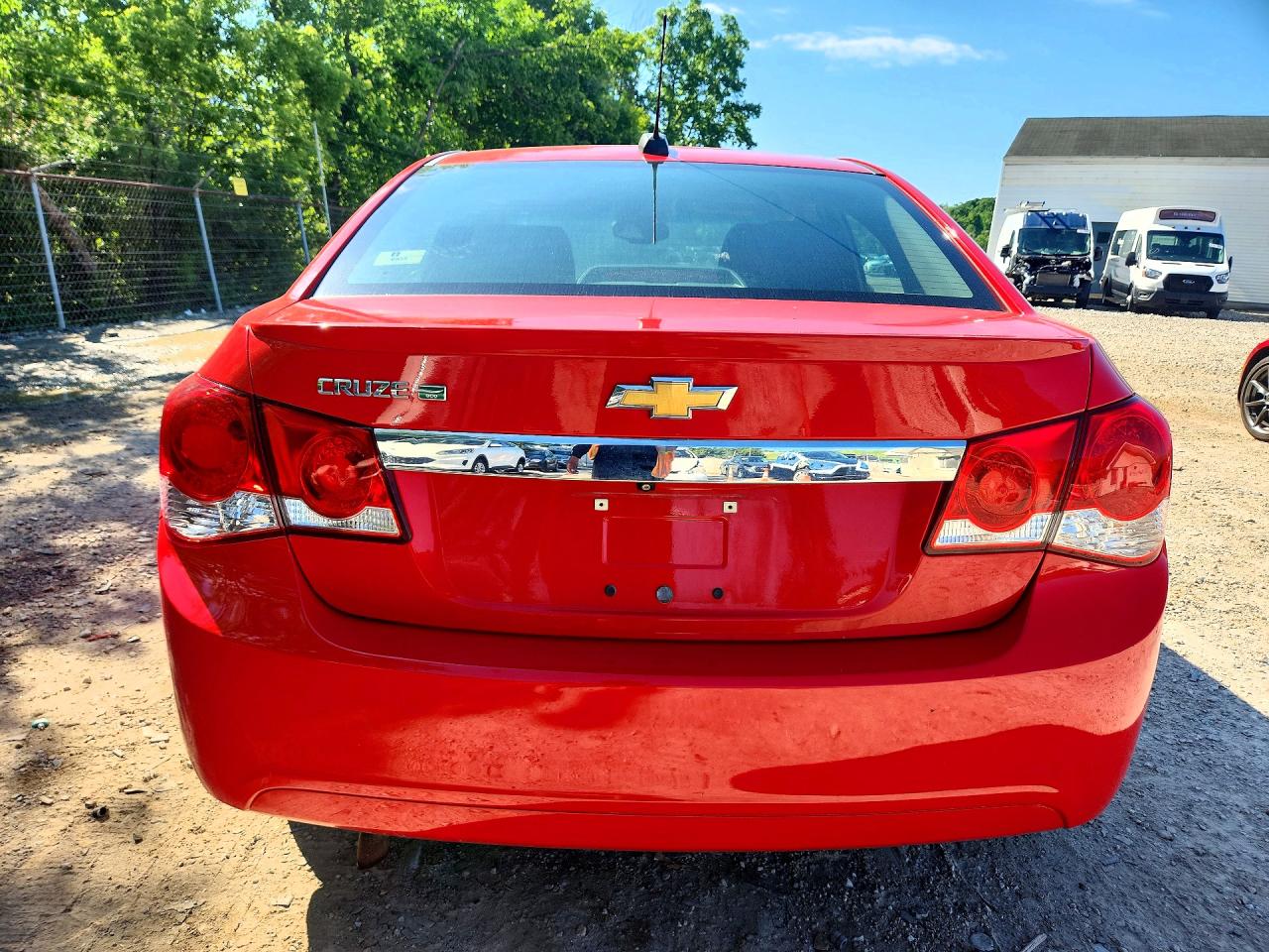 2015 Chevrolet Cruze Eco Red vin: 1G1PH5SB8F7221342