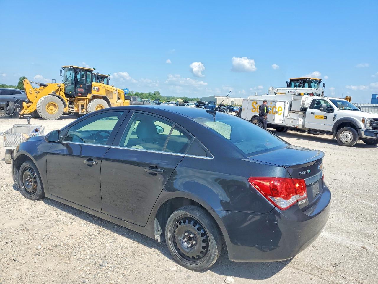 2013 Chevrolet Cruze Eco Black vin: 1G1PH5SB9D7137608